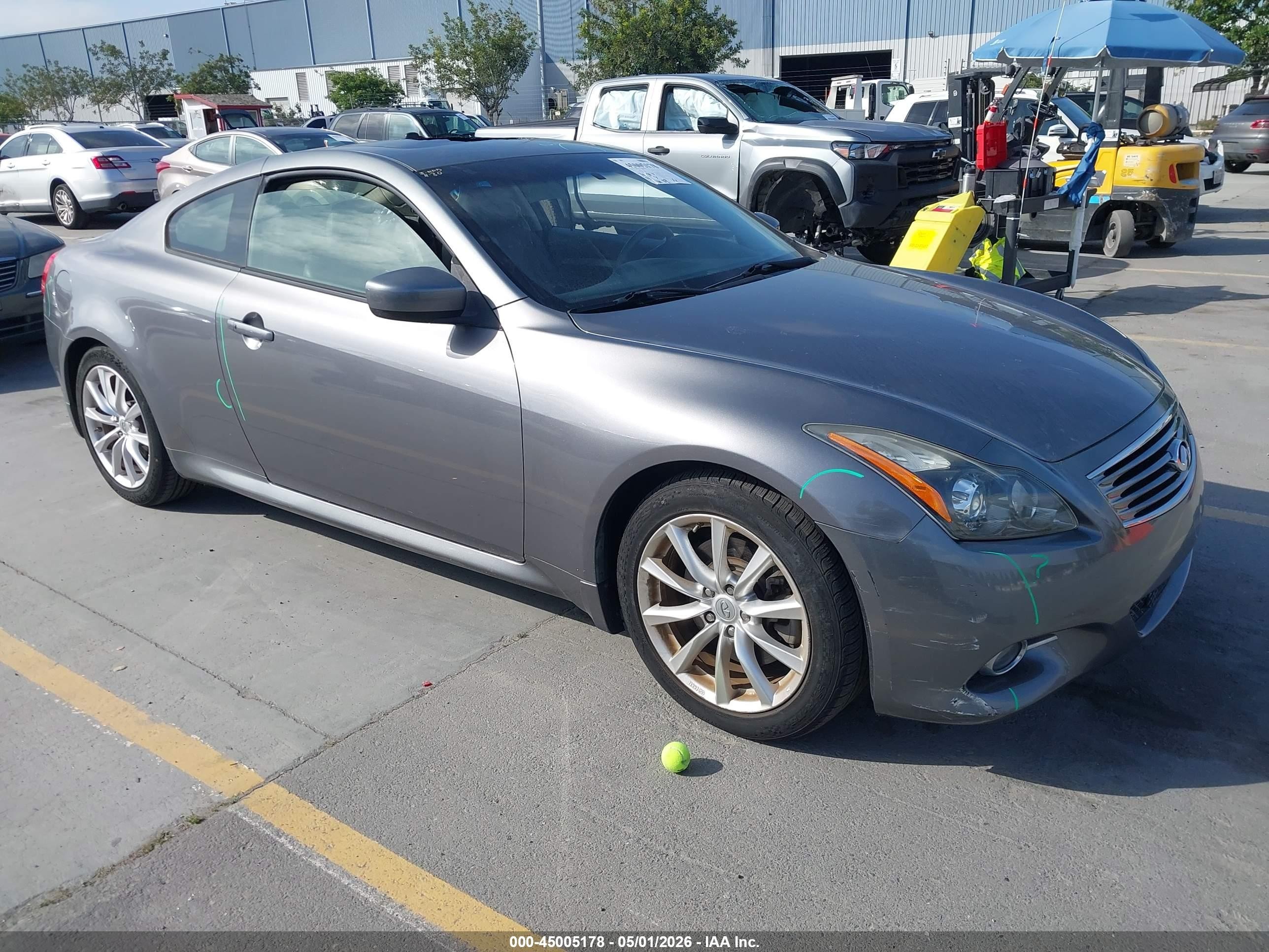 2013 Infiniti G37 Journey Серый vin: JN1CV6EK8DM920701