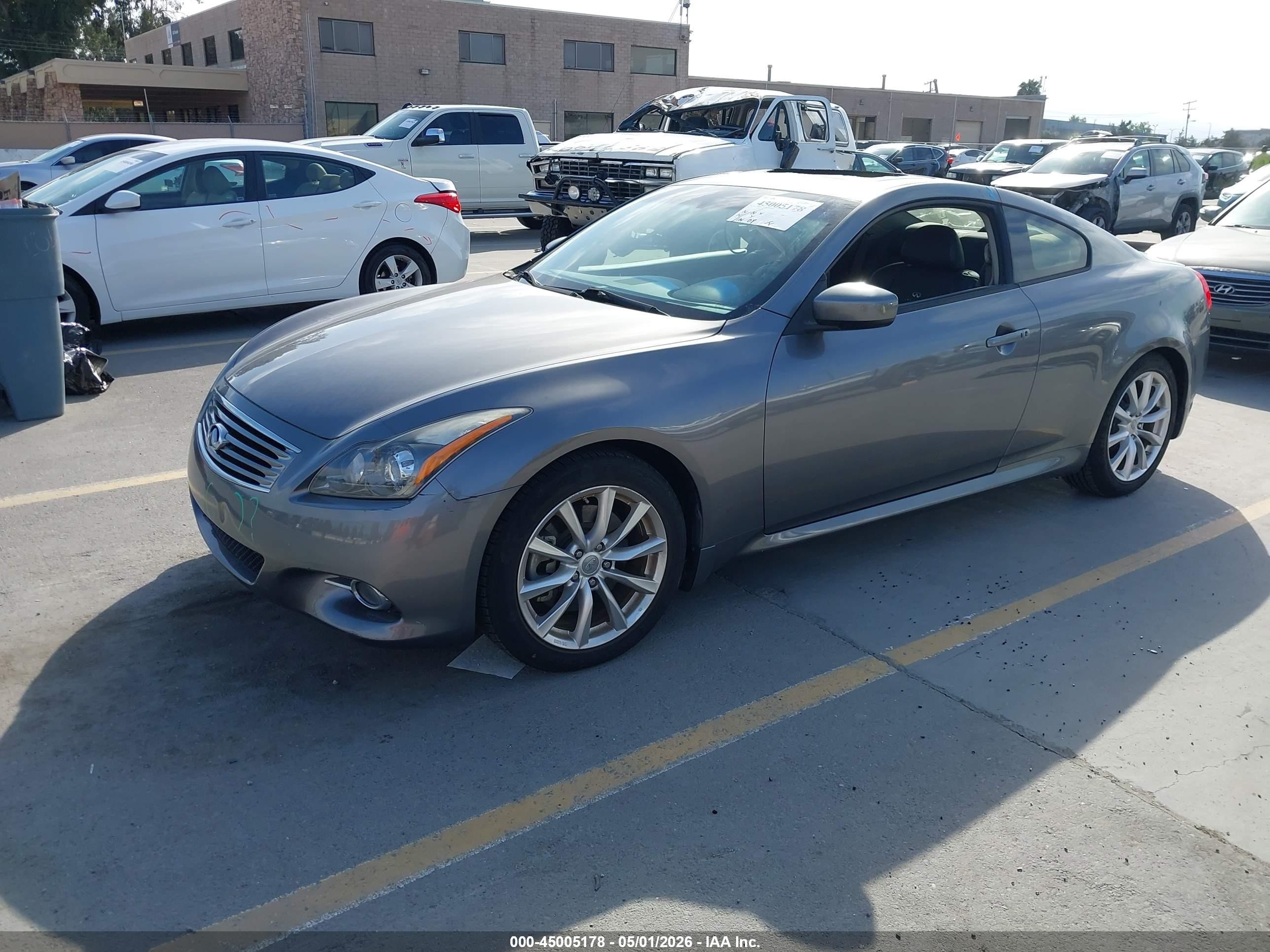 2013 Infiniti G37 Journey Серый vin: JN1CV6EK8DM920701