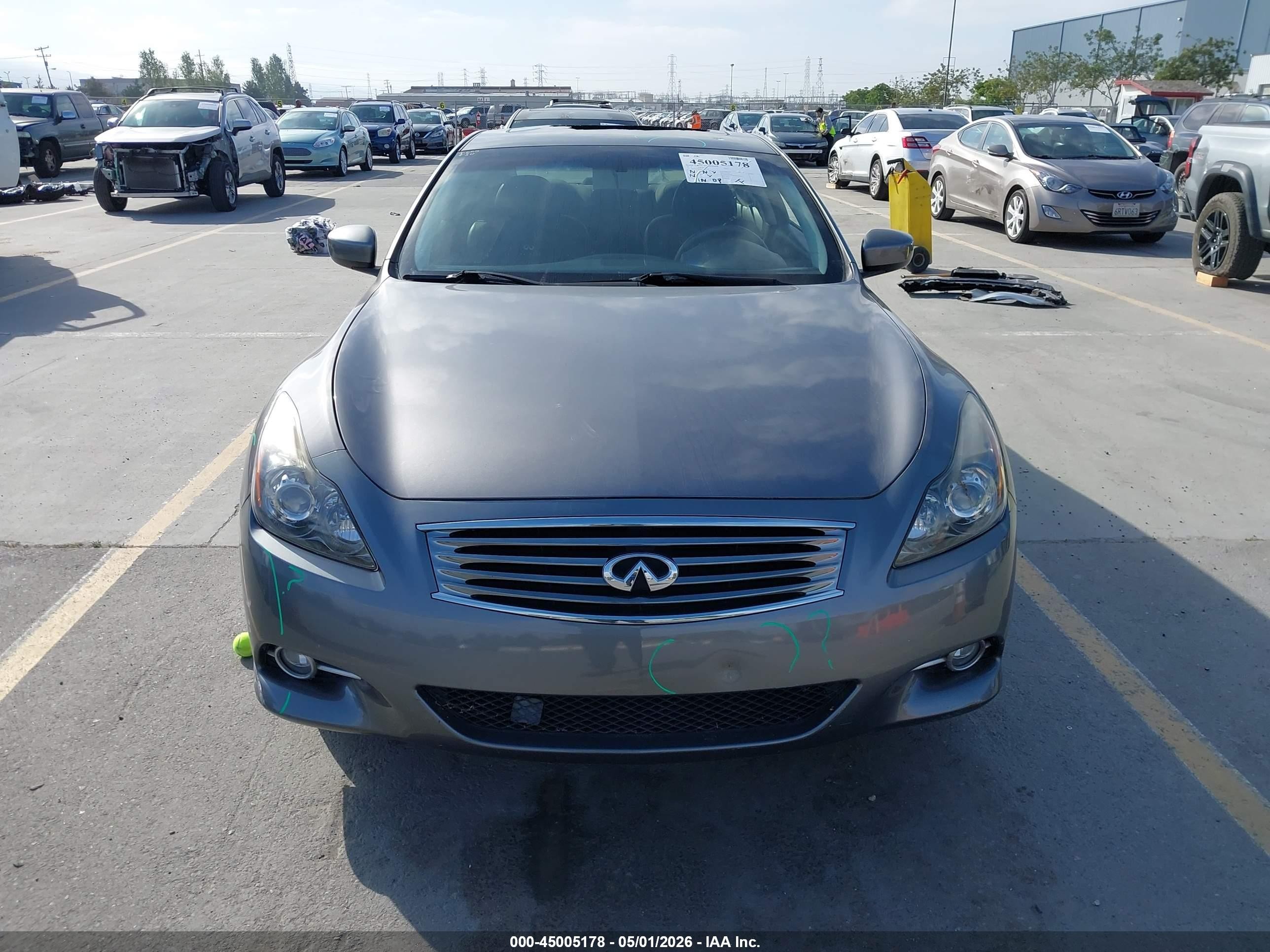 2013 Infiniti G37 Journey Серый vin: JN1CV6EK8DM920701