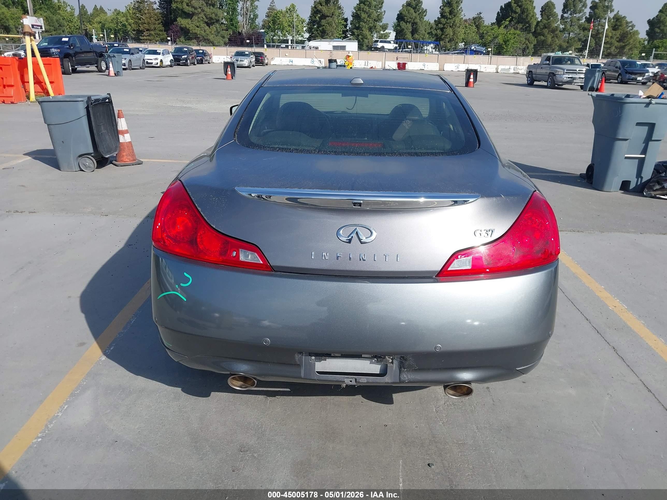 2013 Infiniti G37 Journey Серый vin: JN1CV6EK8DM920701