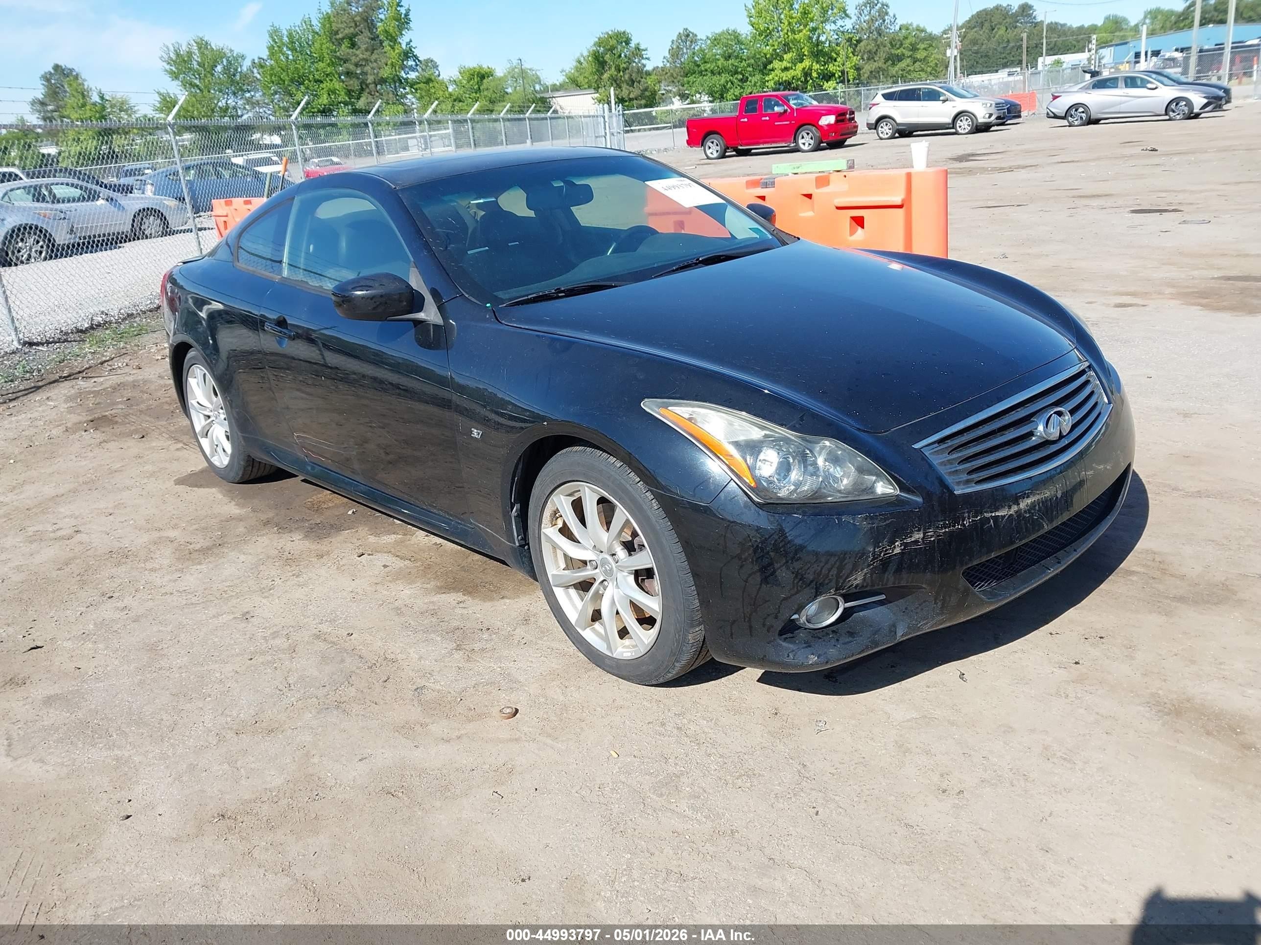 2014 Infiniti Q60 Journey Черный vin: JN1CV6EK8EM110745
