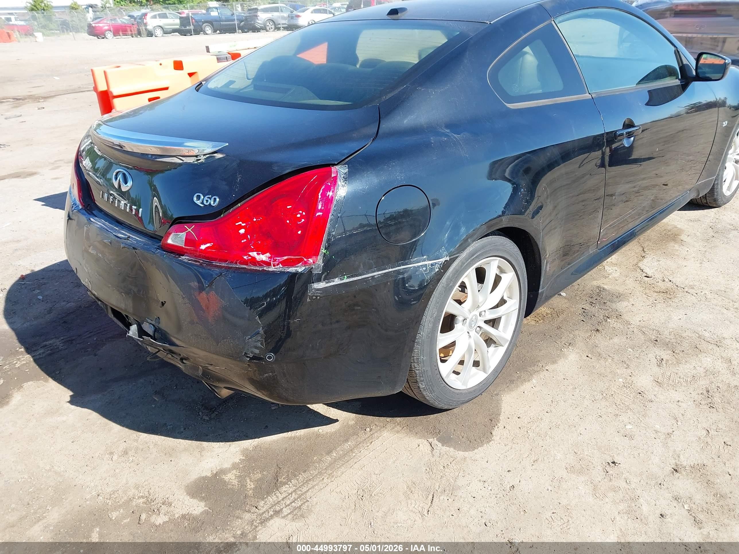 2014 Infiniti Q60 Journey Черный vin: JN1CV6EK8EM110745