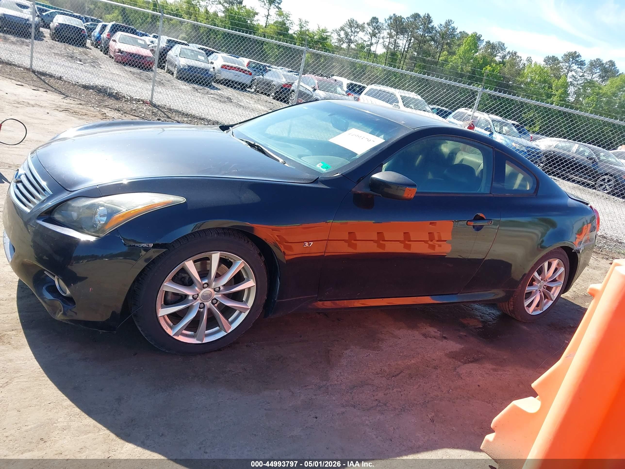 2014 Infiniti Q60 Journey Черный vin: JN1CV6EK8EM110745