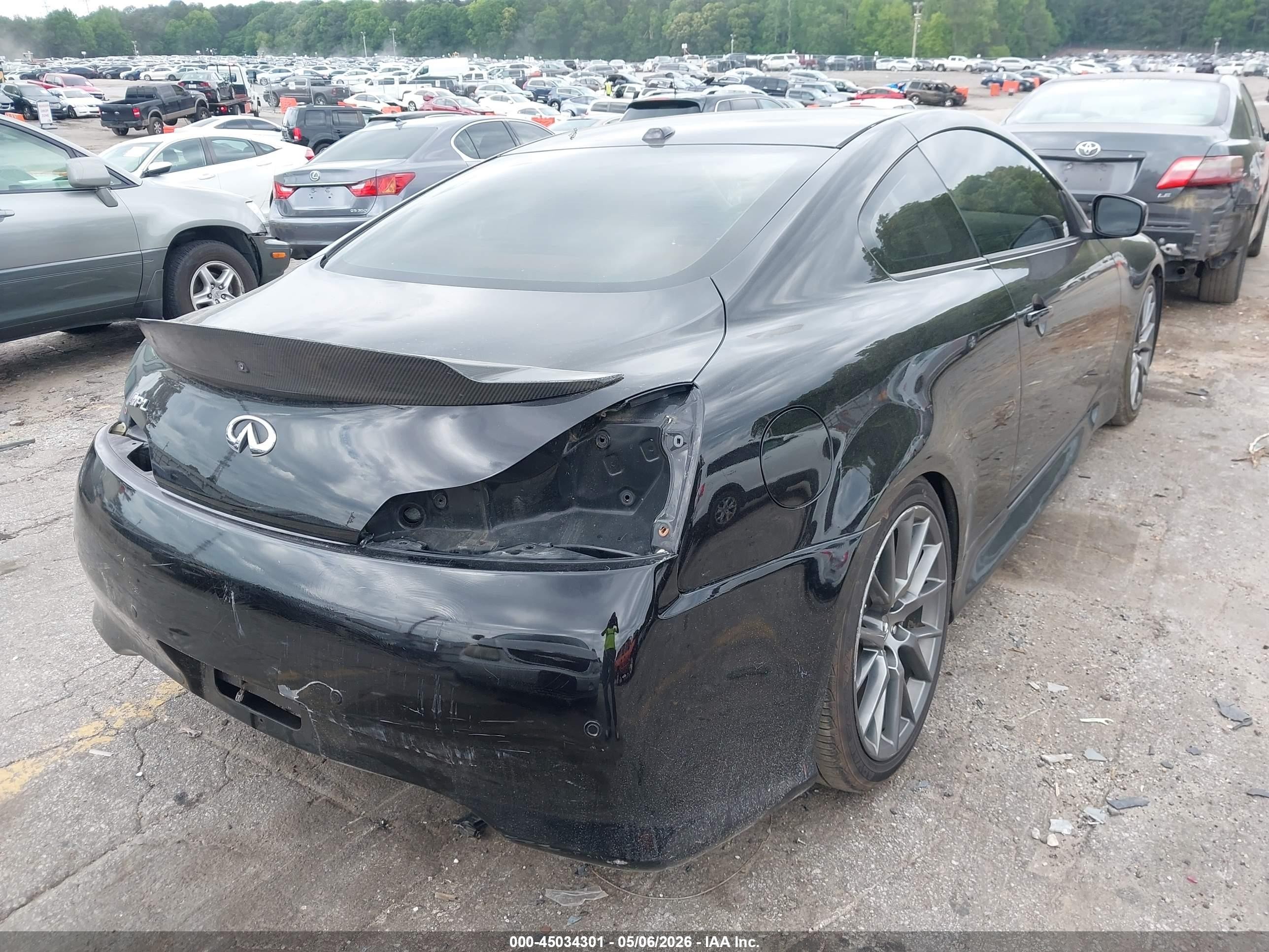 2013 Infiniti Ipl G   Black vin: JN1CV6EK9DM900098