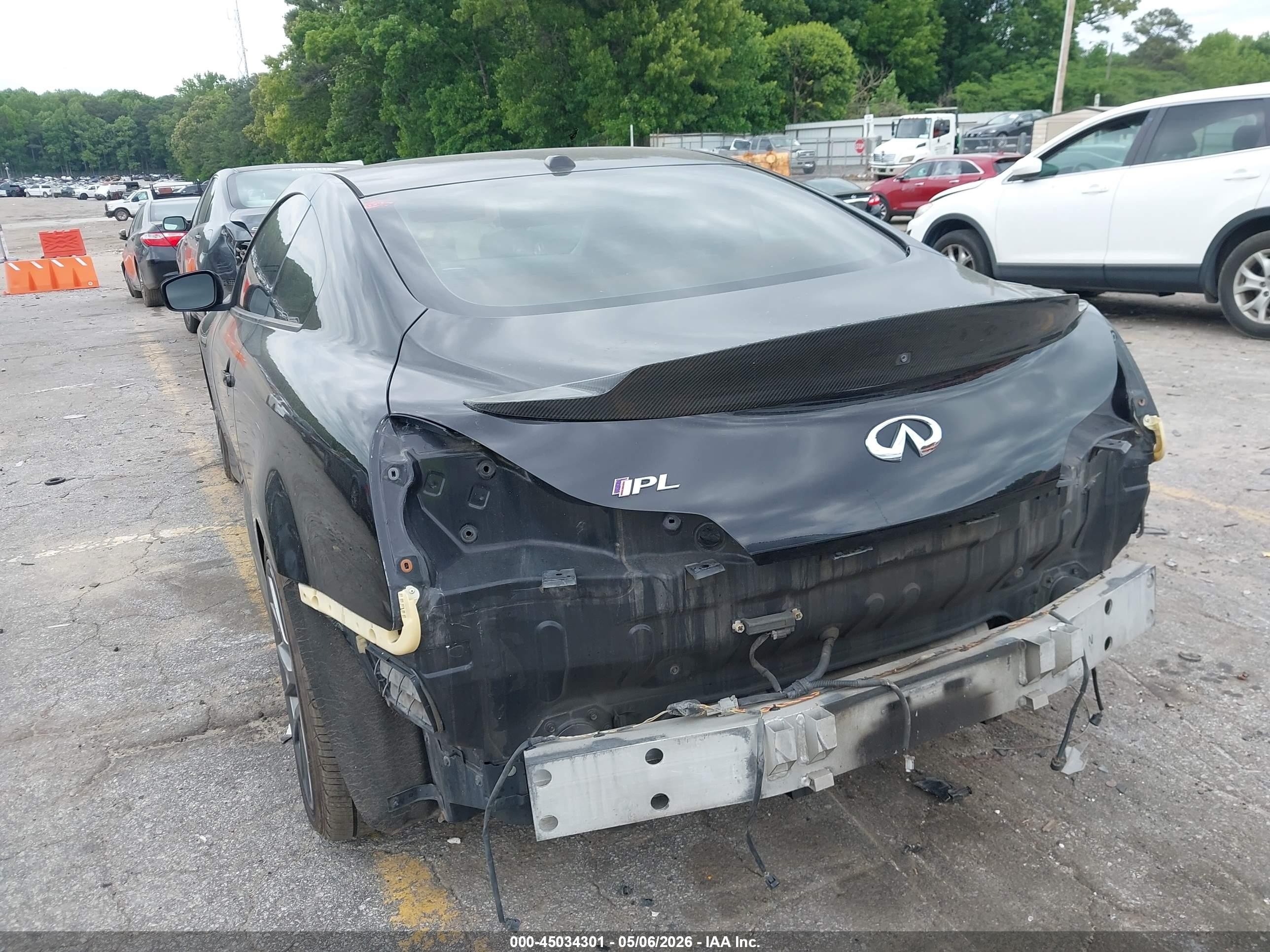 2013 Infiniti Ipl G   Black vin: JN1CV6EK9DM900098