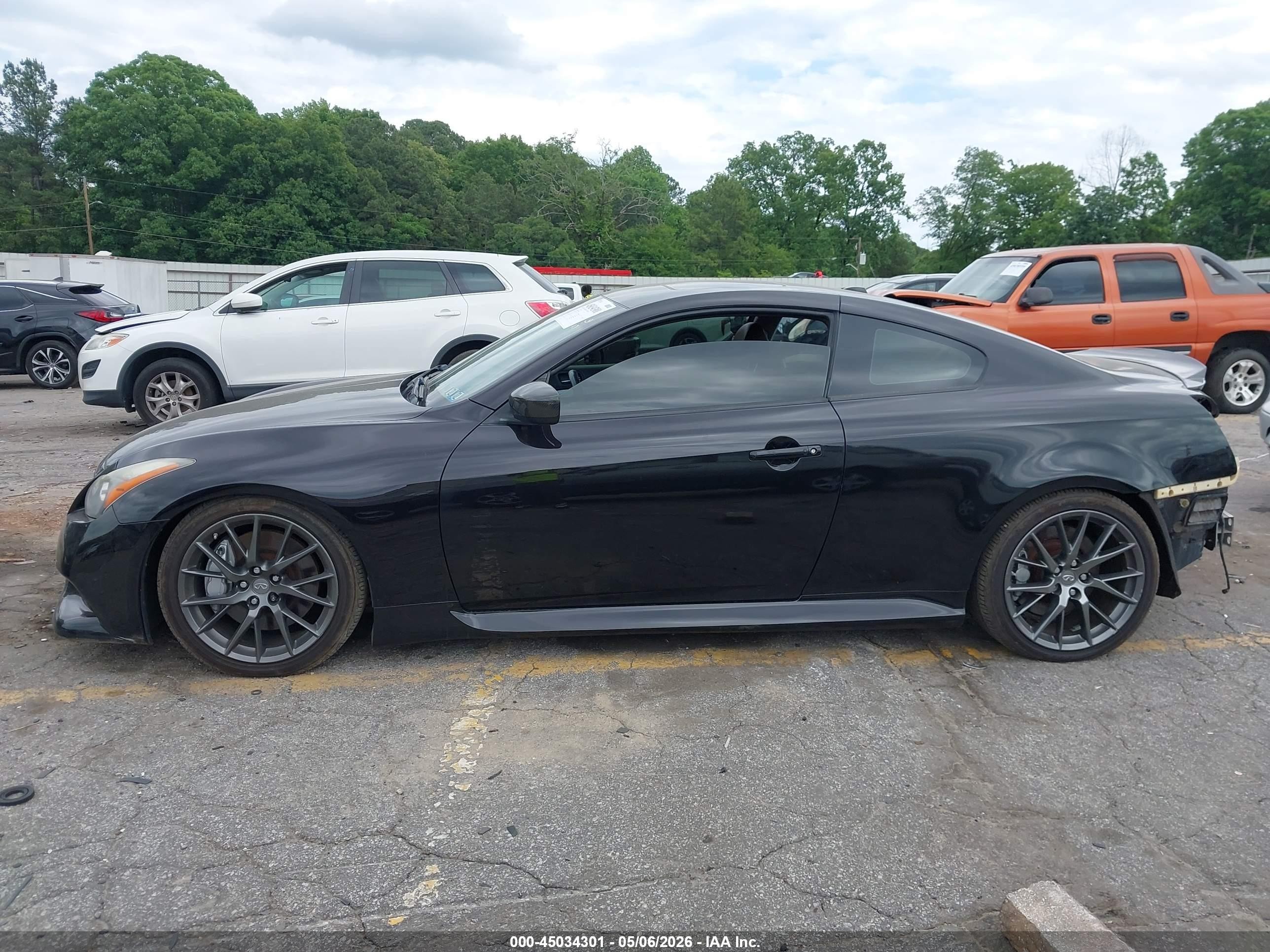 2013 Infiniti Ipl G   Black vin: JN1CV6EK9DM900098