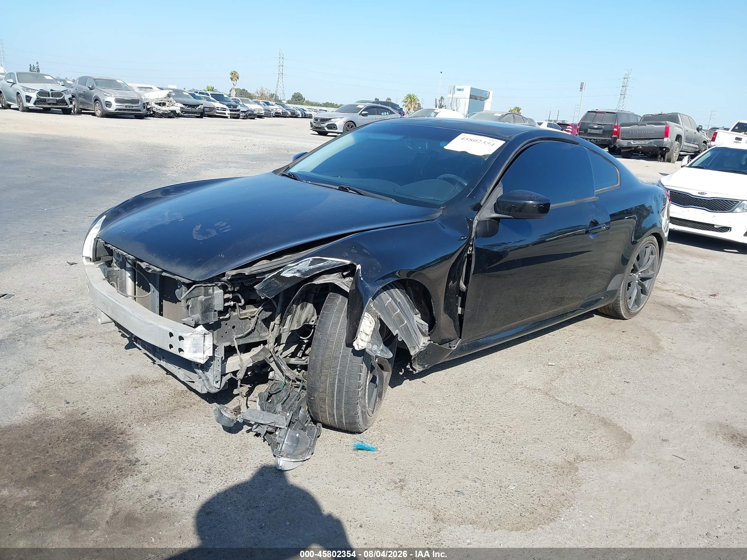 2014 Infiniti Q60 Journey Черный vin: JN1CV6EK9EM111158