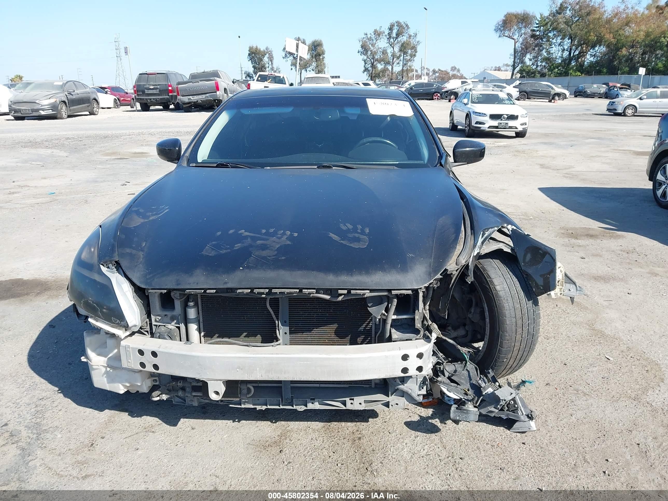 2014 Infiniti Q60 Journey Черный vin: JN1CV6EK9EM111158