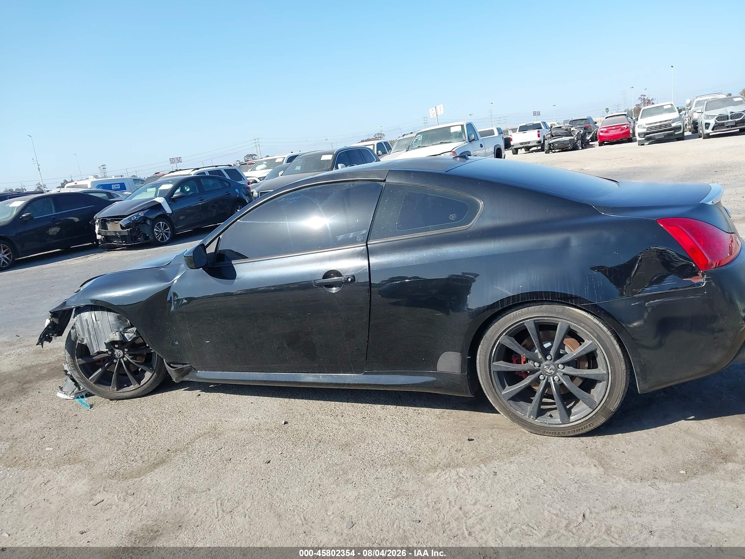 2014 Infiniti Q60 Journey Черный vin: JN1CV6EK9EM111158