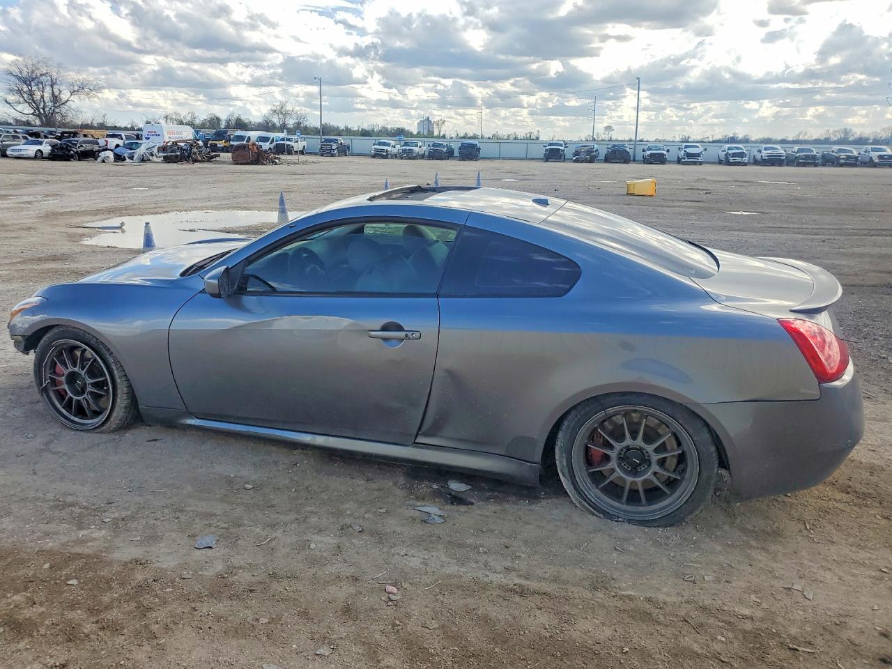 2010 Infiniti G37 Coupe Base Gray vin: JN1CV6EKXAM101054