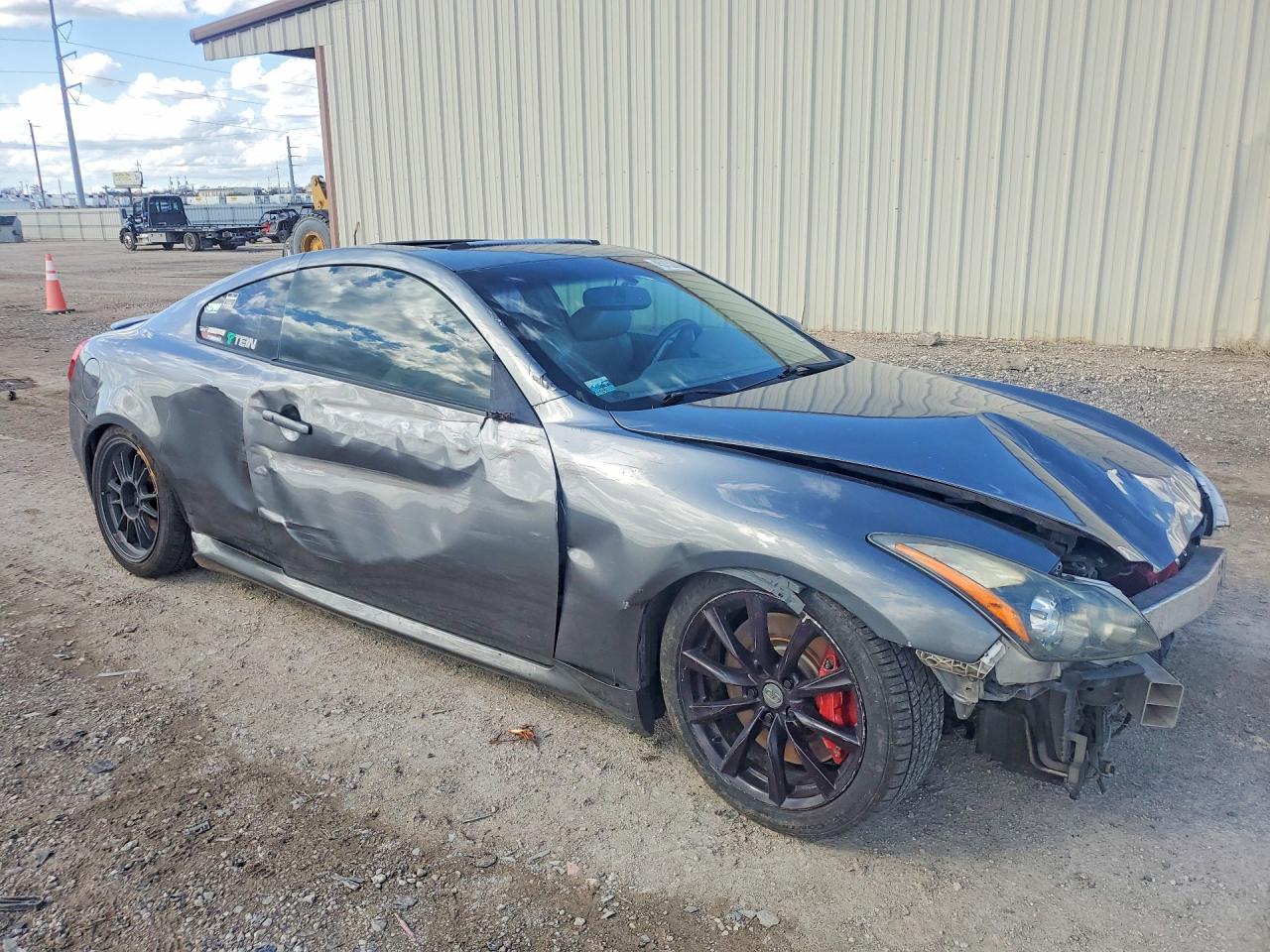 2010 Infiniti G37 Coupe Base Gray vin: JN1CV6EKXAM101054