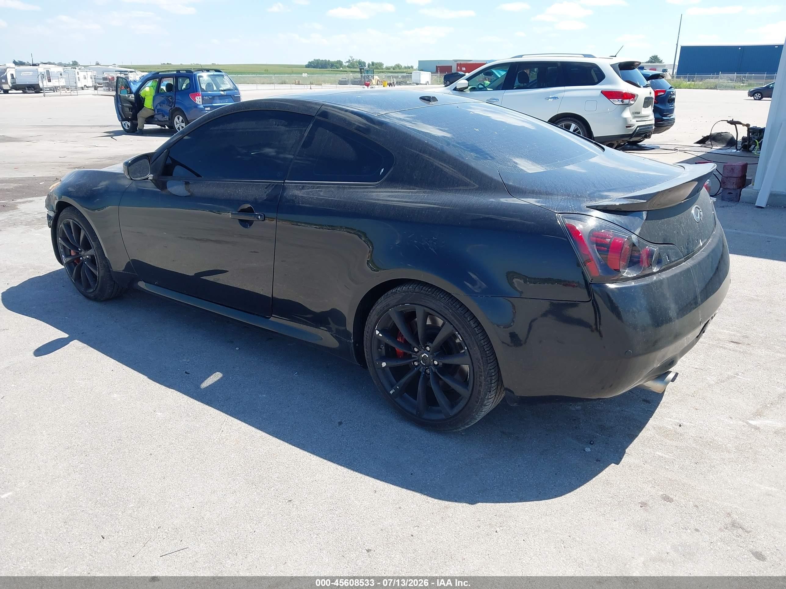 2010 Infiniti G37 Journey Черный vin: JN1CV6EKXAM102995