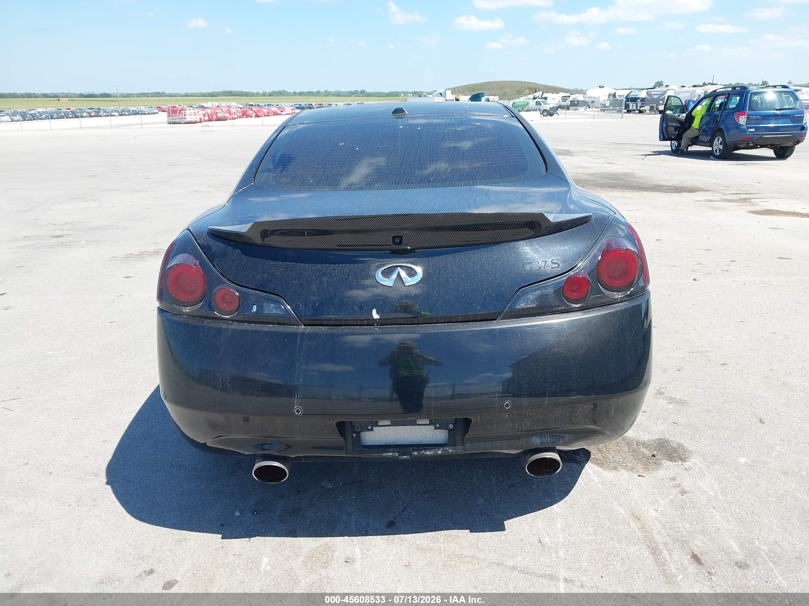 2010 Infiniti G37 Journey Черный vin: JN1CV6EKXAM102995