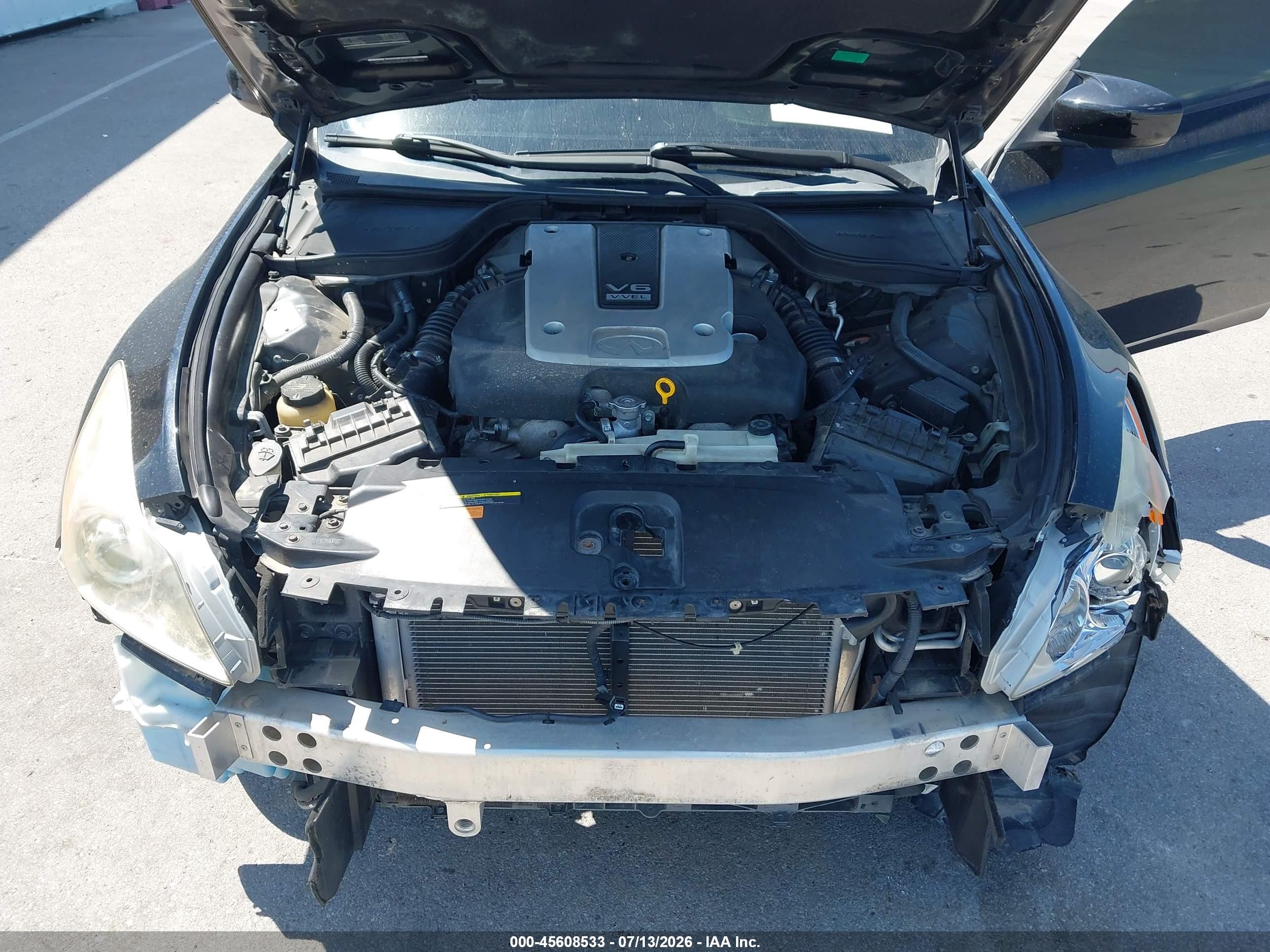 2010 Infiniti G37 Journey Черный vin: JN1CV6EKXAM102995