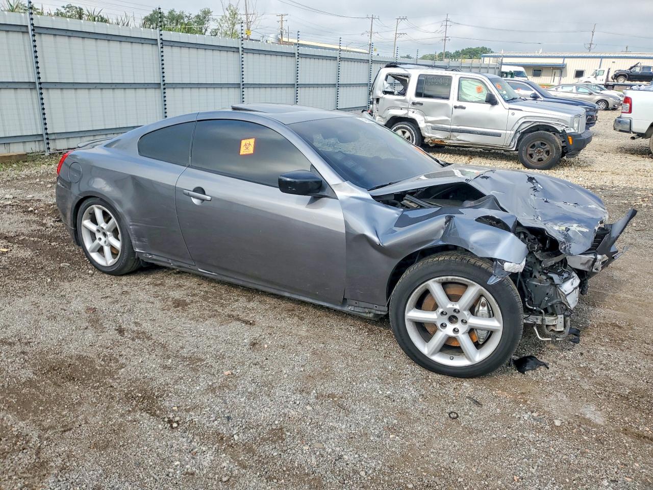 2010 Infiniti G37 Coupe Base Угольный vin: JN1CV6EKXAM103094