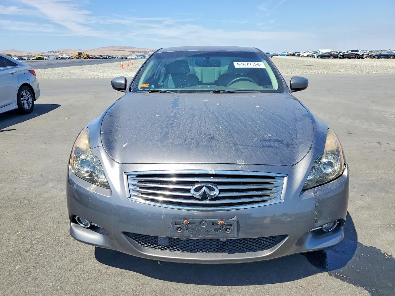 2011 Infiniti G37 Coupe Base Silver vin: JN1CV6EKXBM211569