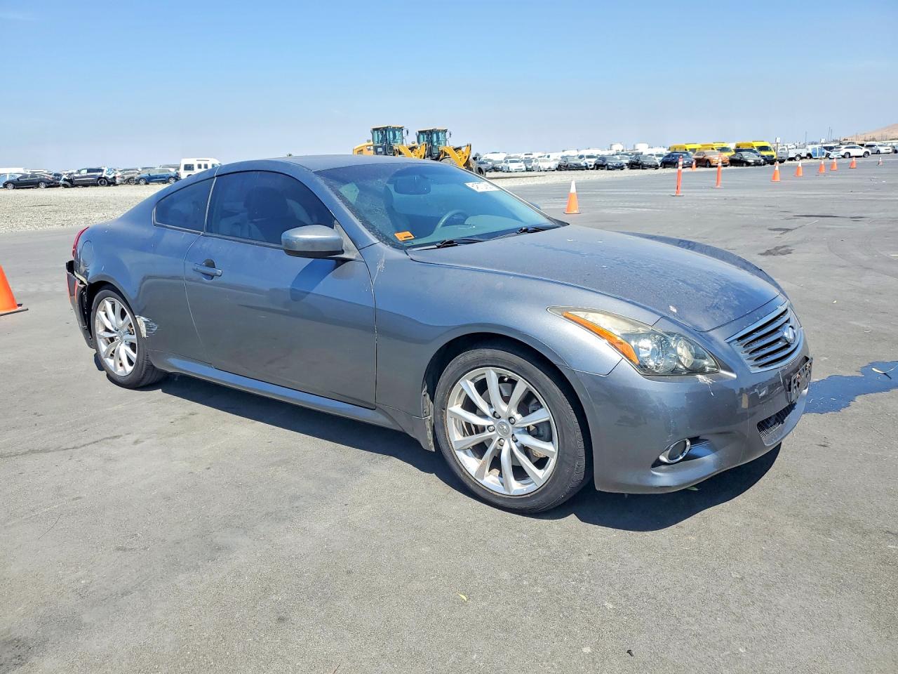 2011 Infiniti G37 Coupe Base Silver vin: JN1CV6EKXBM211569