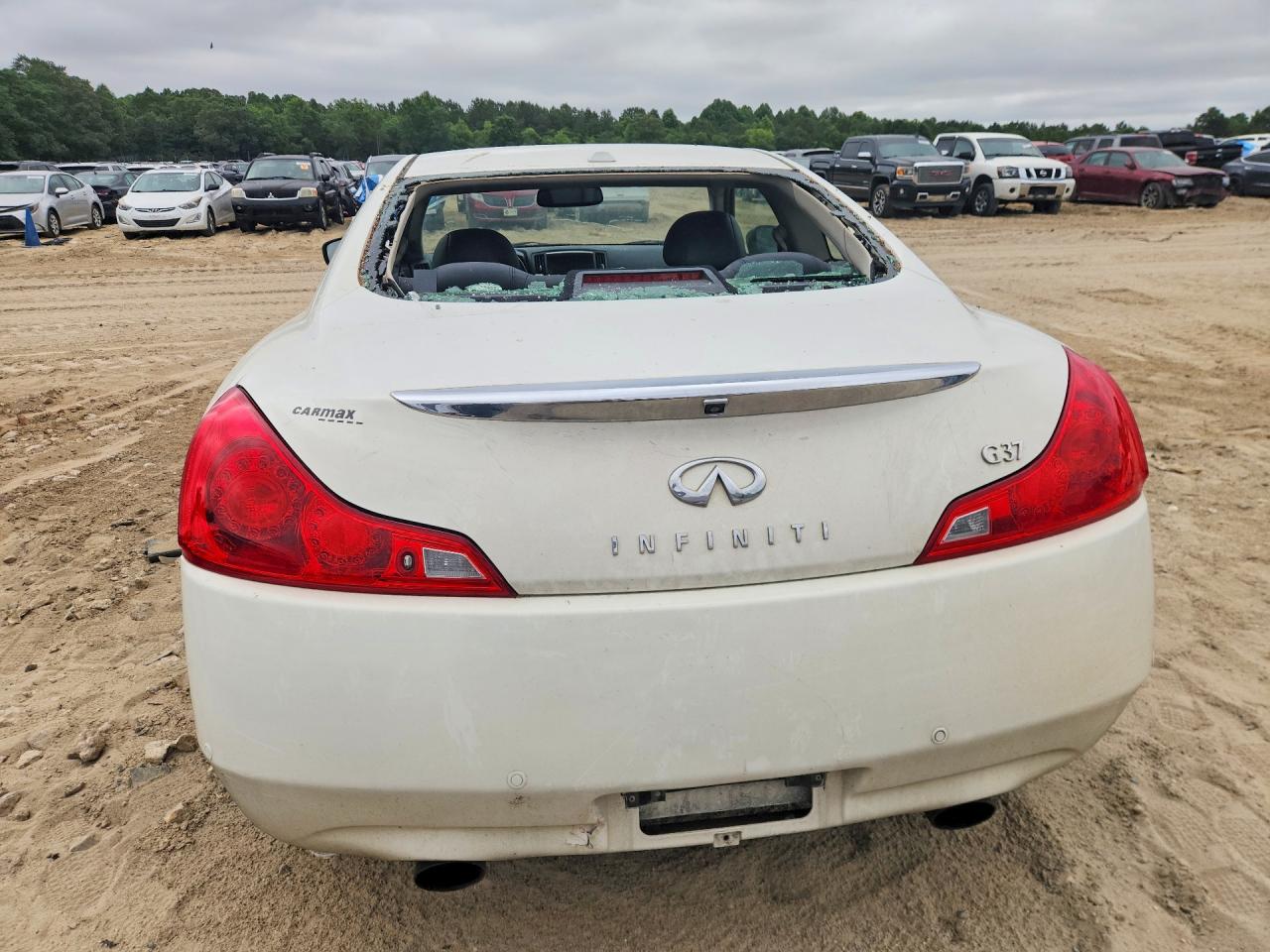 2012 Infiniti G37 Coupe Base White vin: JN1CV6EKXCM422546