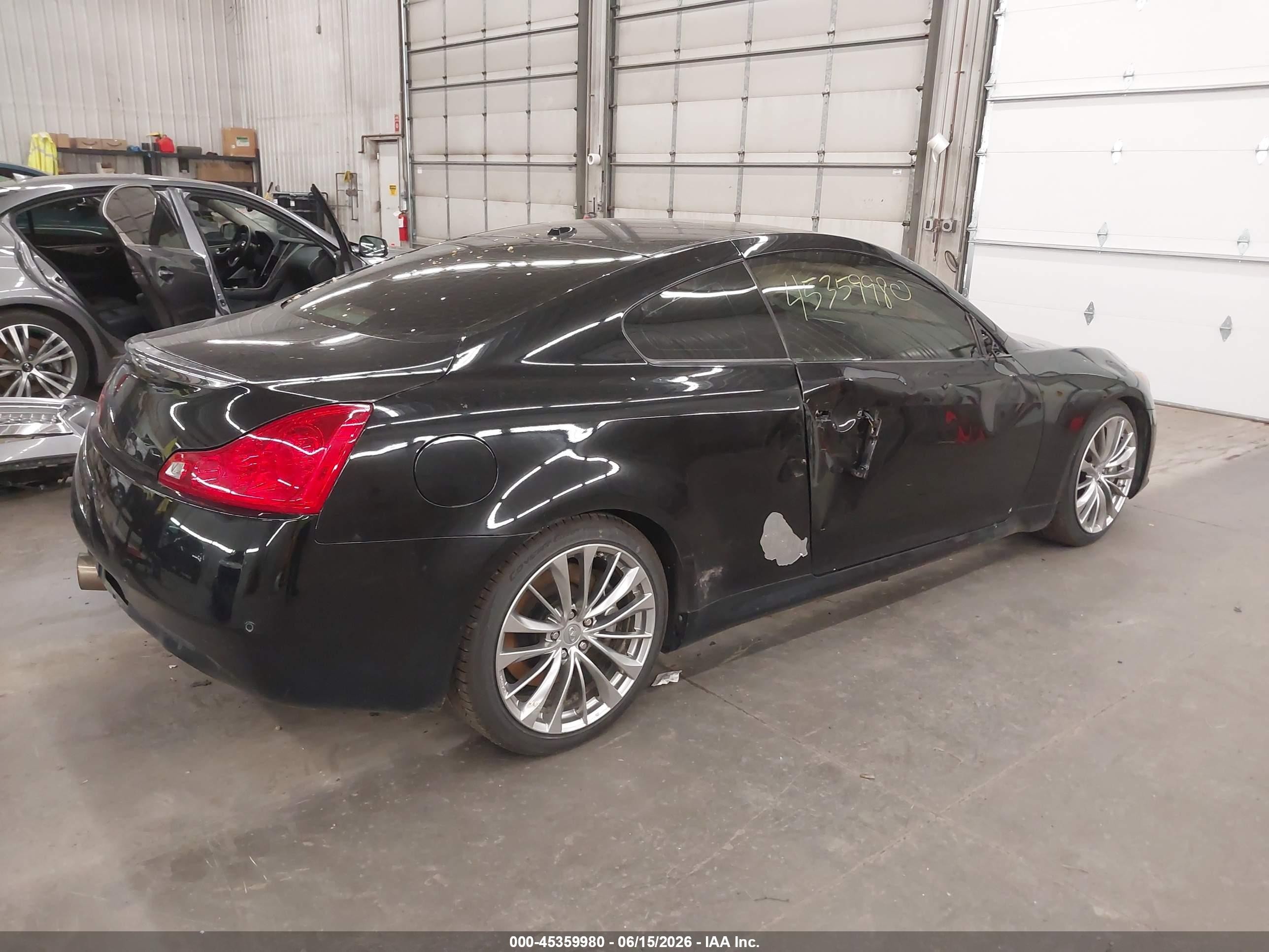 2013 Infiniti G37 Sport Black vin: JN1CV6EKXDM921767