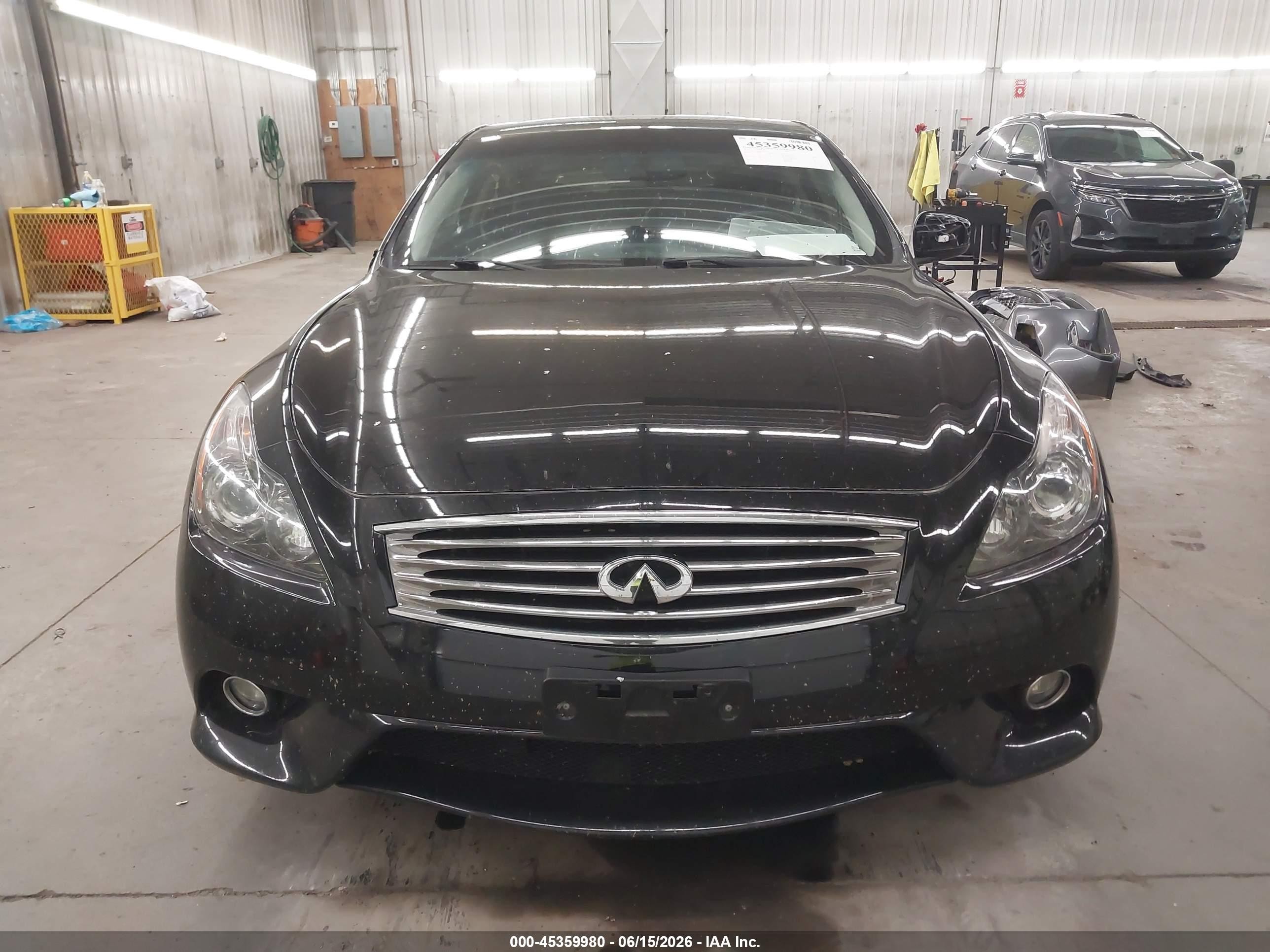 2013 Infiniti G37 Sport Black vin: JN1CV6EKXDM921767