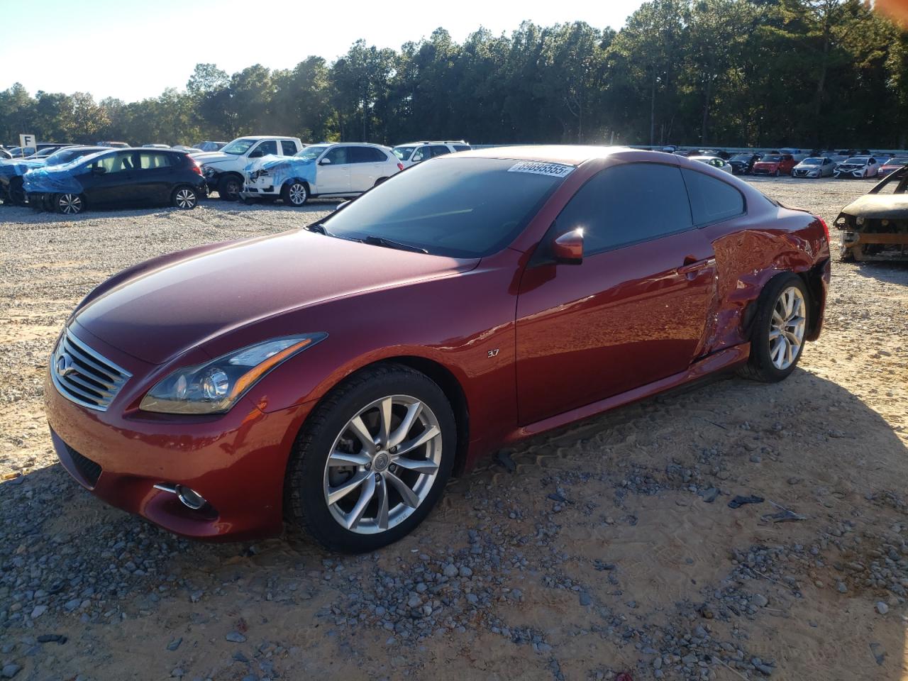 2015 Infiniti Q60 Journey Красный vin: JN1CV6EKXFM870984