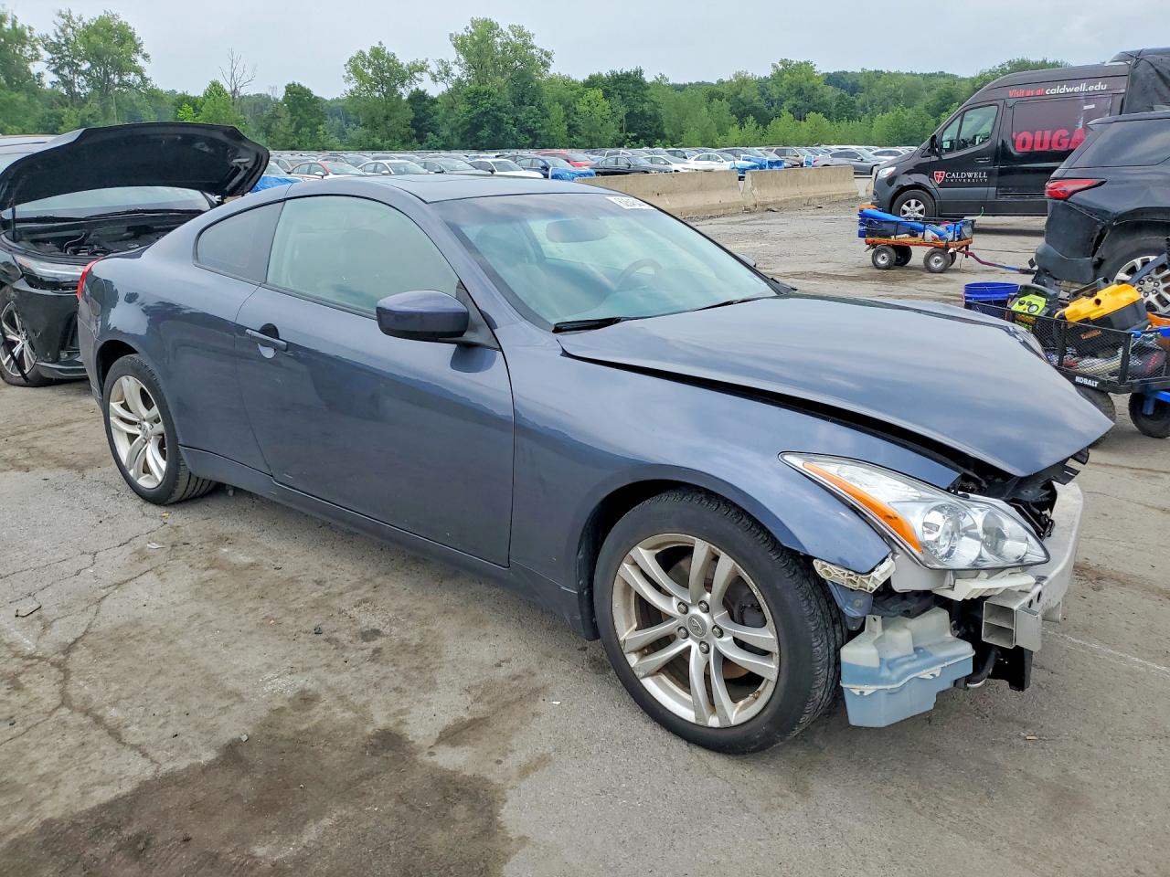 2010 Infiniti G37 Coupe X Синий vin: JN1CV6EL0AM151535