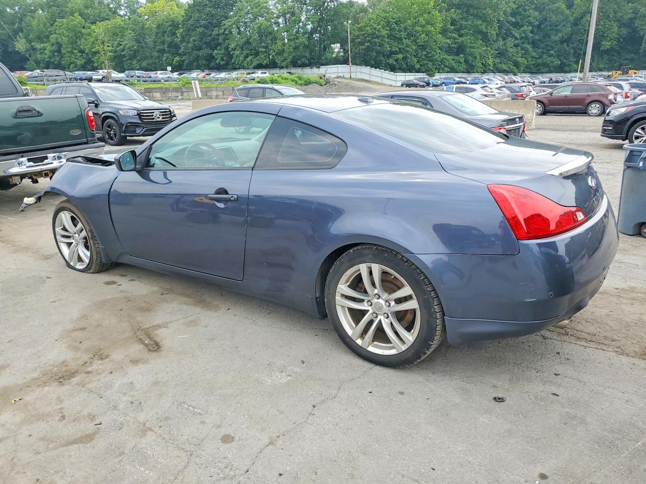 2010 Infiniti G37 Coupe X Синий vin: JN1CV6EL0AM151535