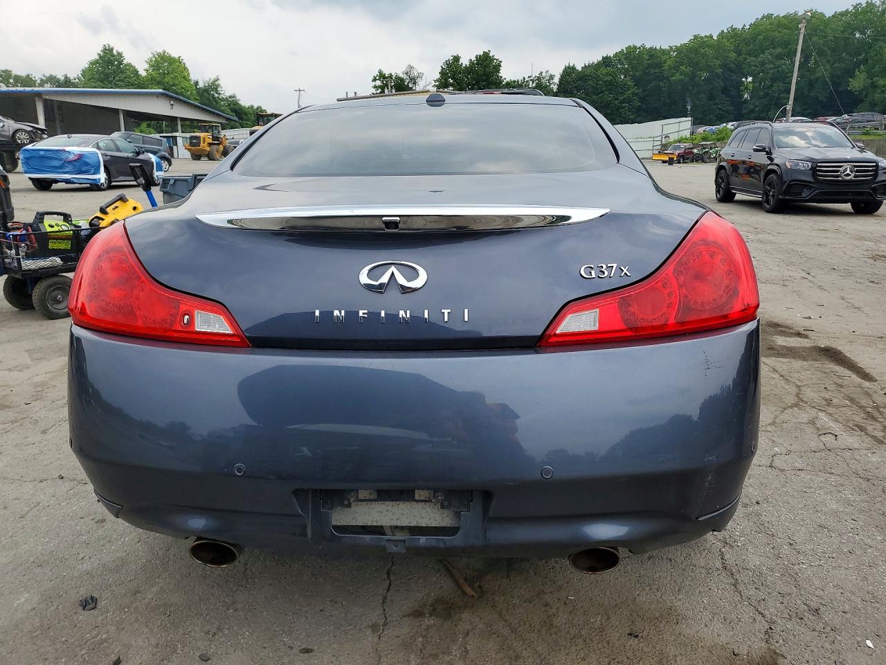 2010 Infiniti G37 Coupe X Синий vin: JN1CV6EL0AM151535