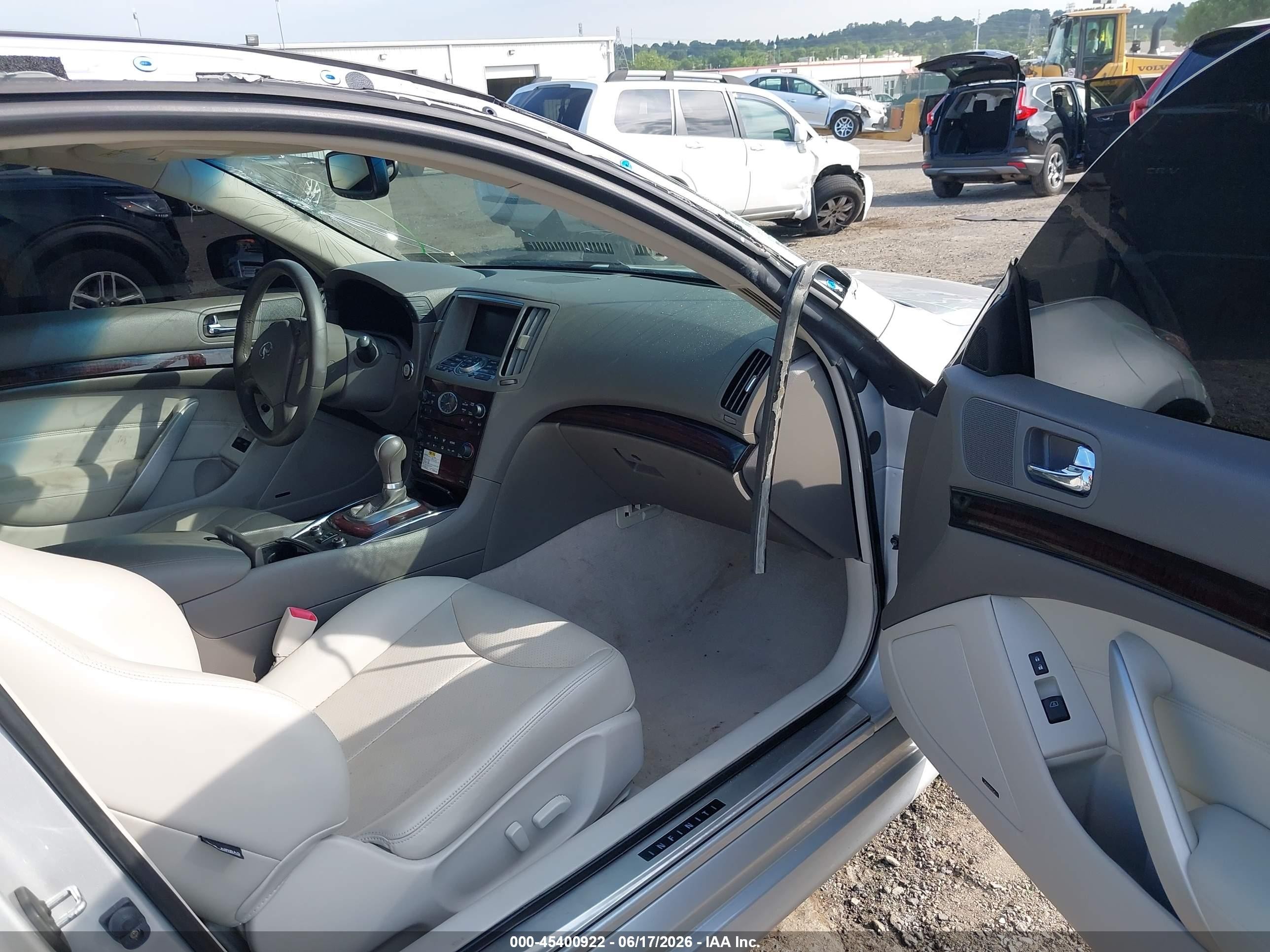 2012 Infiniti G37x   Silver vin: JN1CV6EL0CM472896