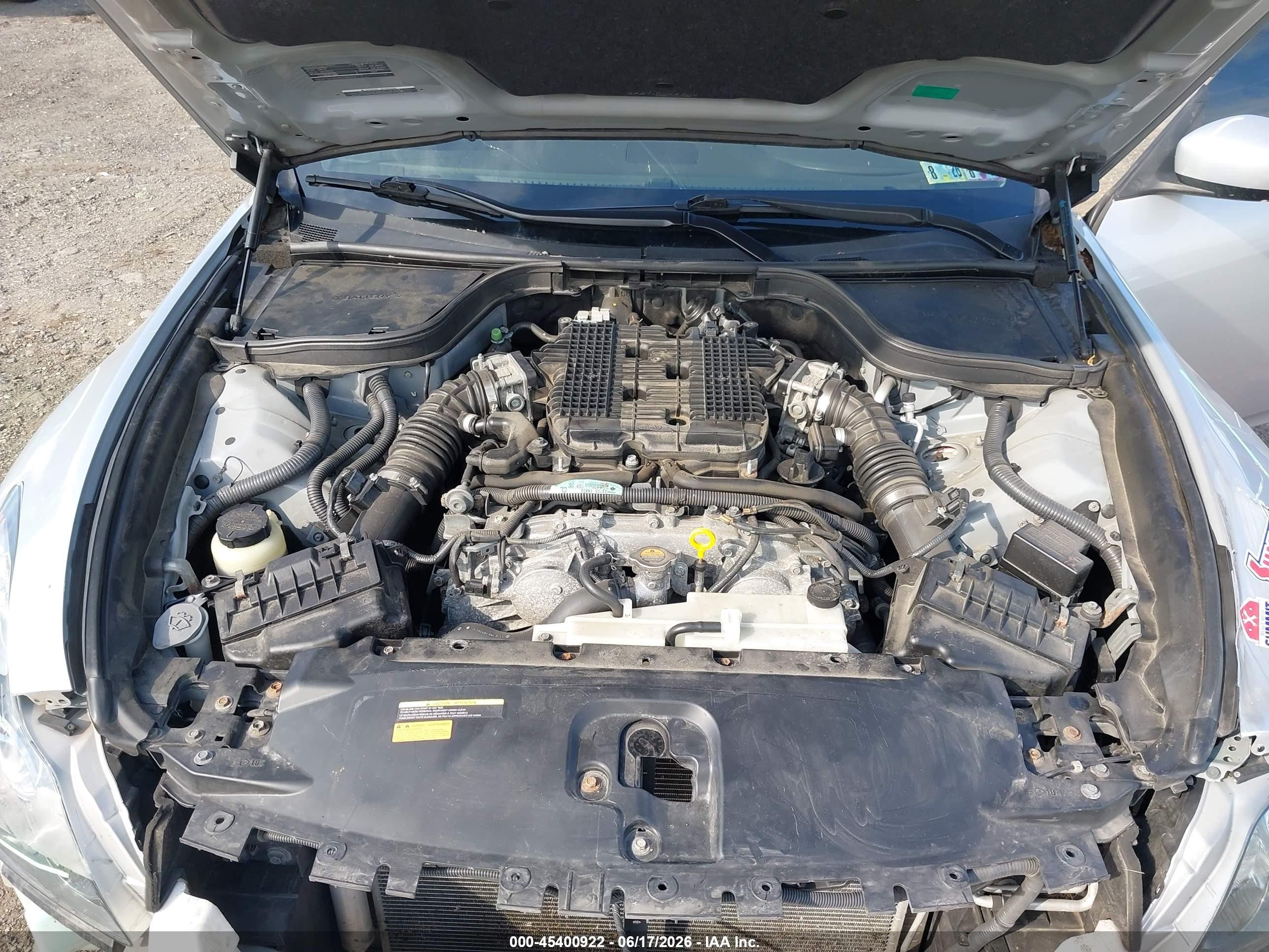 2012 Infiniti G37x   Silver vin: JN1CV6EL0CM472896