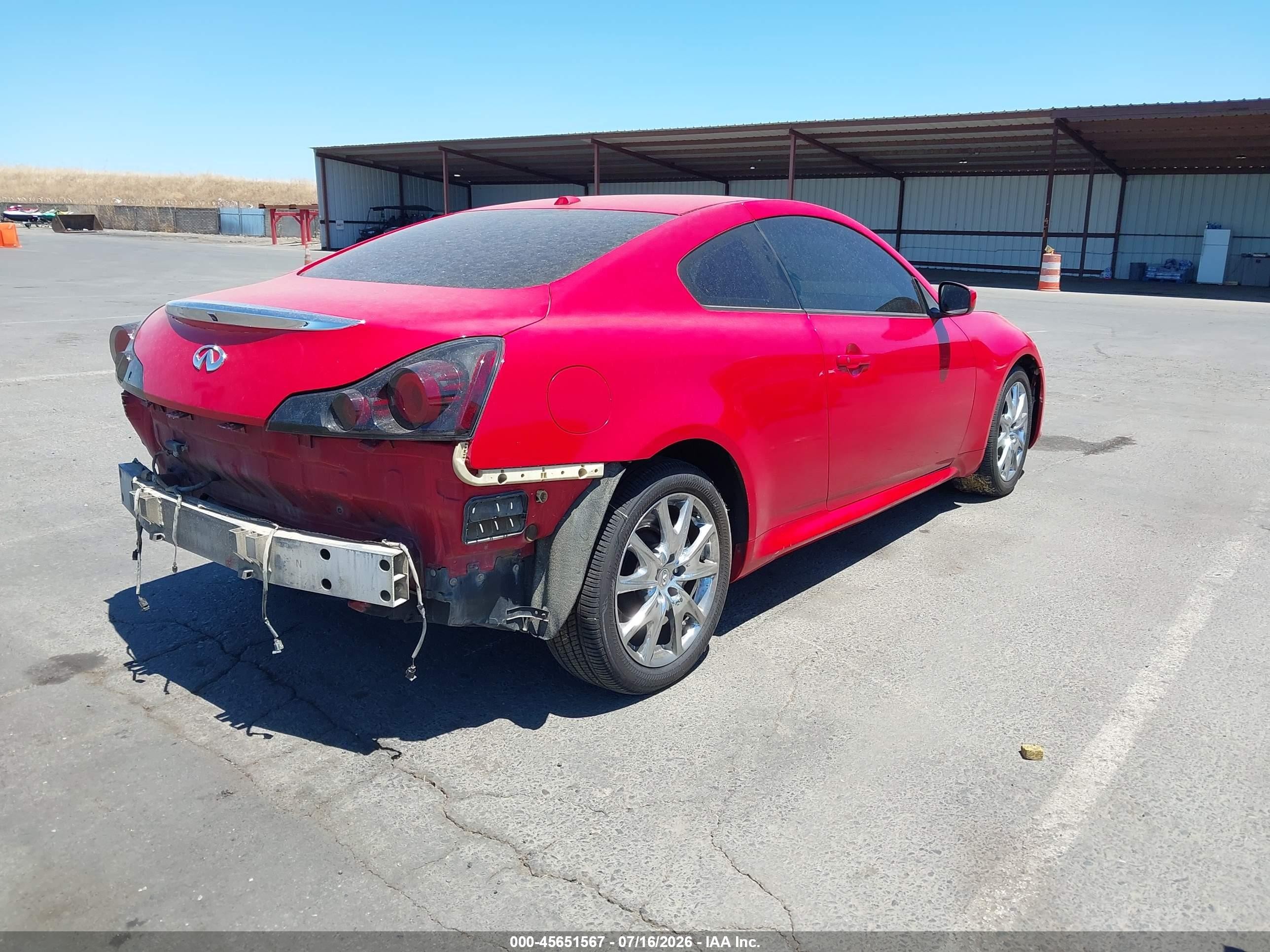 2012 Infiniti G37x   Red vin: JN1CV6EL0CM472915
