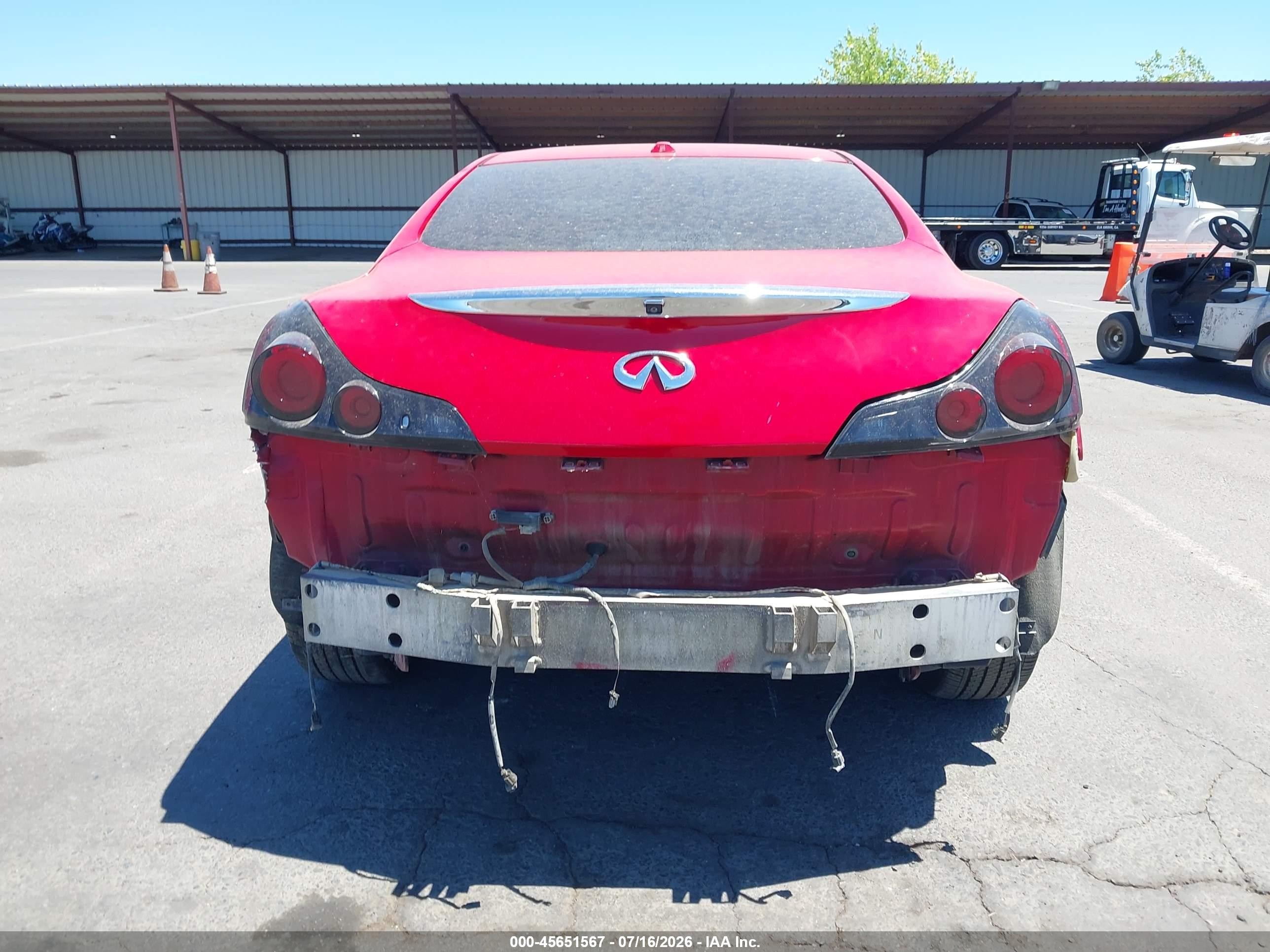 2012 Infiniti G37x   Red vin: JN1CV6EL0CM472915