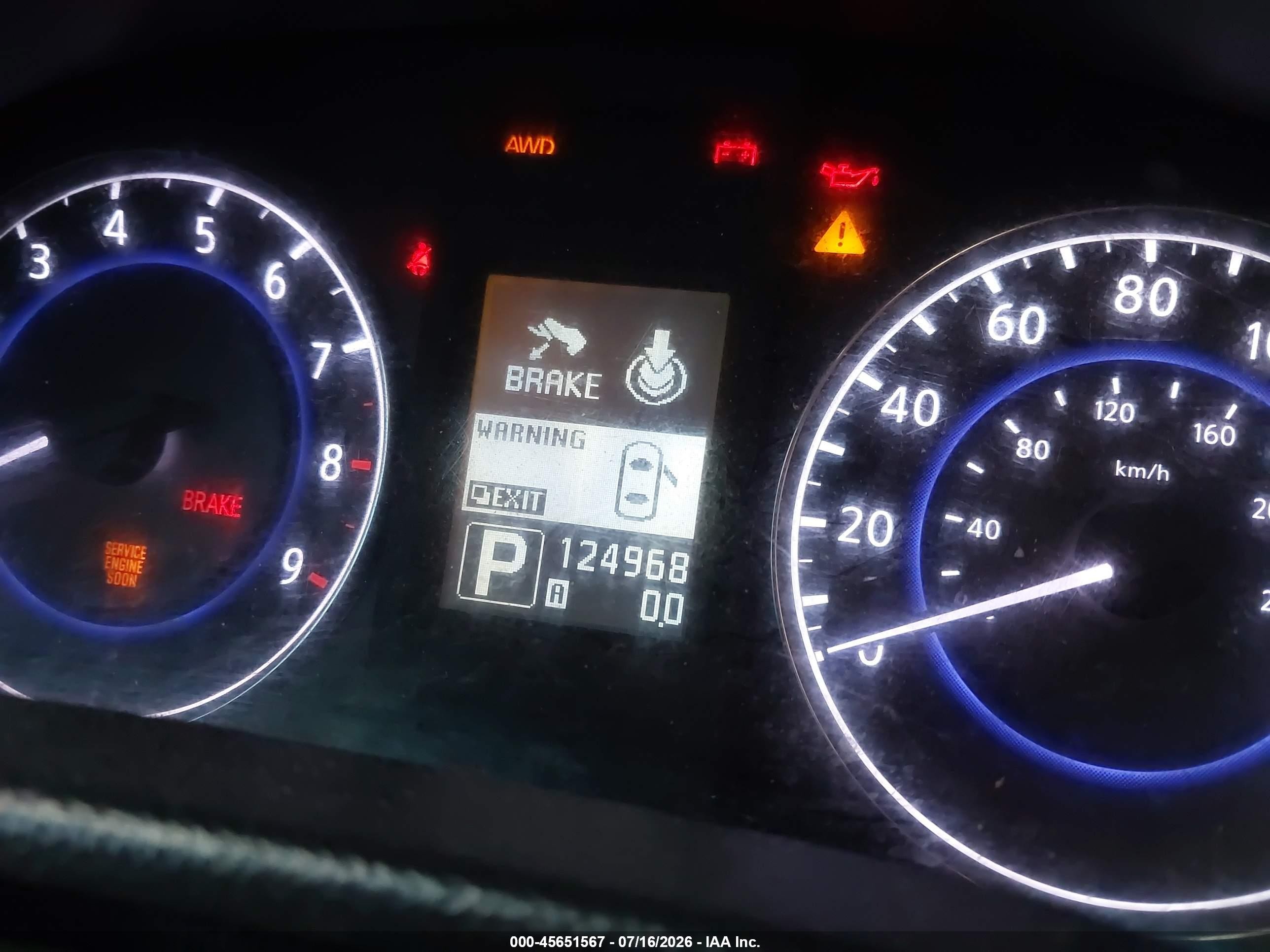 2012 Infiniti G37x   Red vin: JN1CV6EL0CM472915