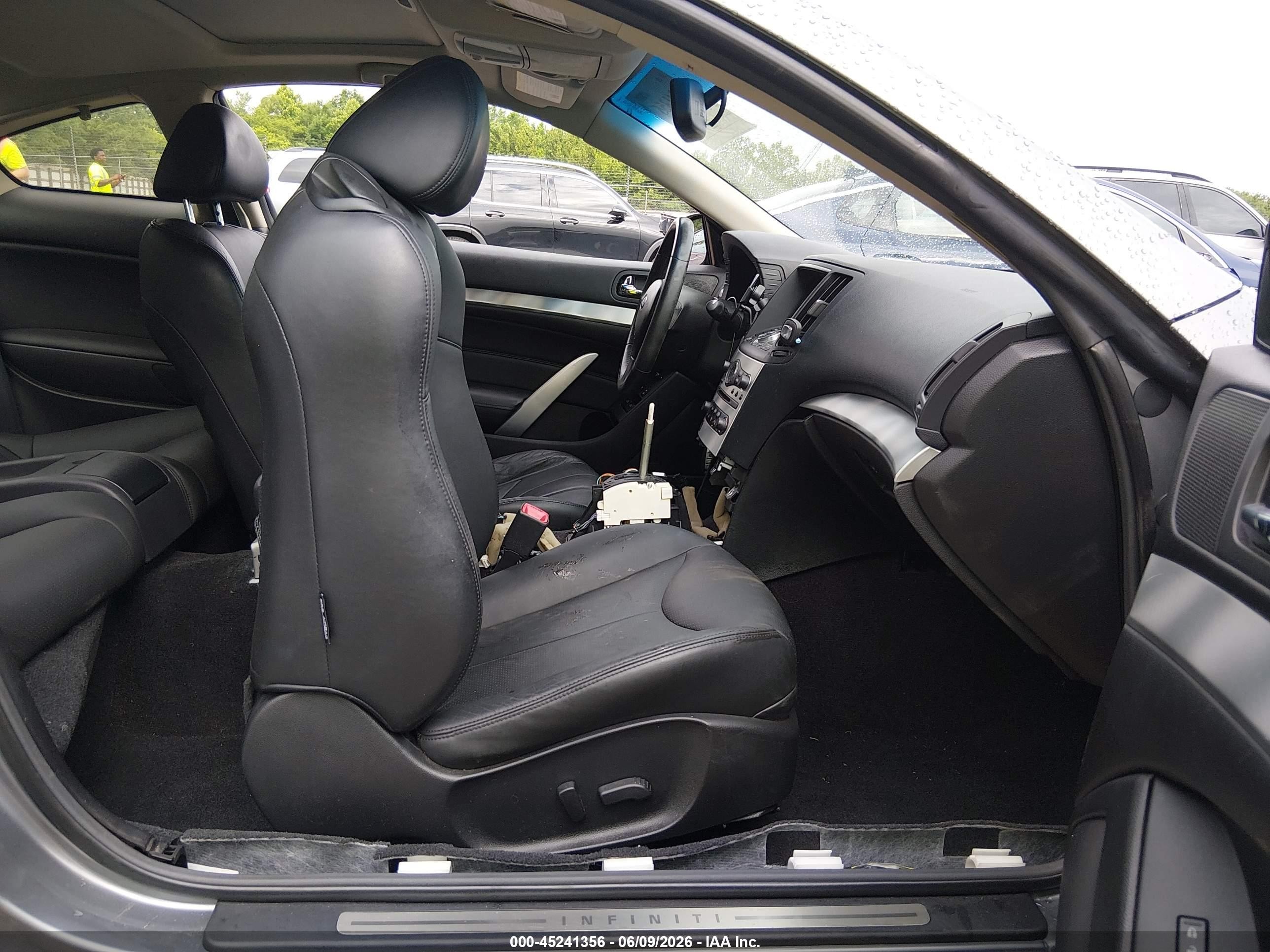 2014 Infiniti Q60 Gray vin: JN1CV6EL0EM130836