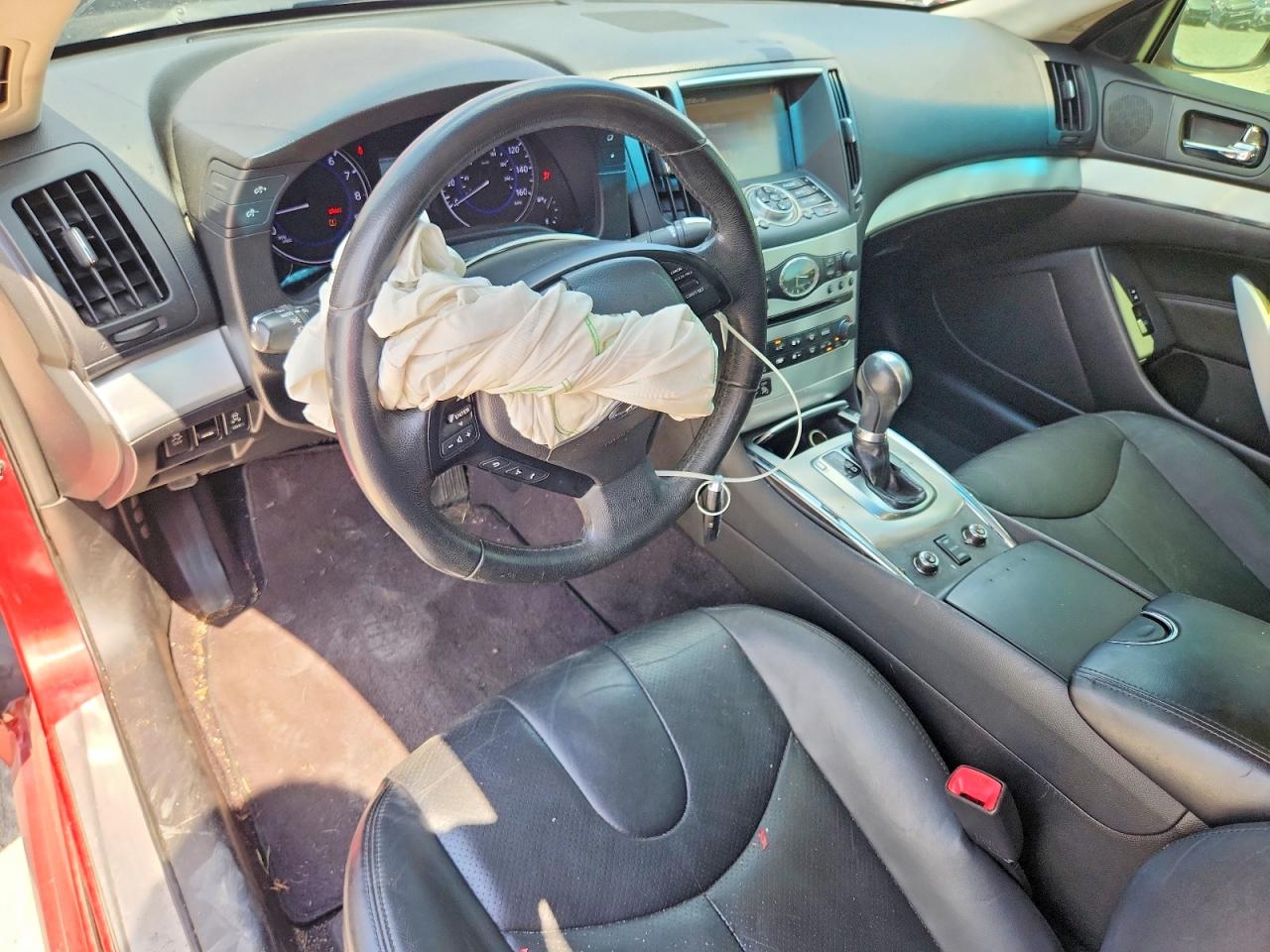 2014 Infiniti Q60 Coupe Base Burgundy vin: JN1CV6EL0EM131775