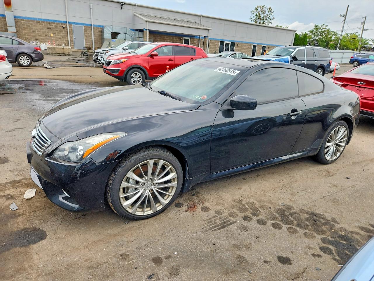 2013 Infiniti G37 Coupe X Черный vin: JN1CV6EL1DM950616
