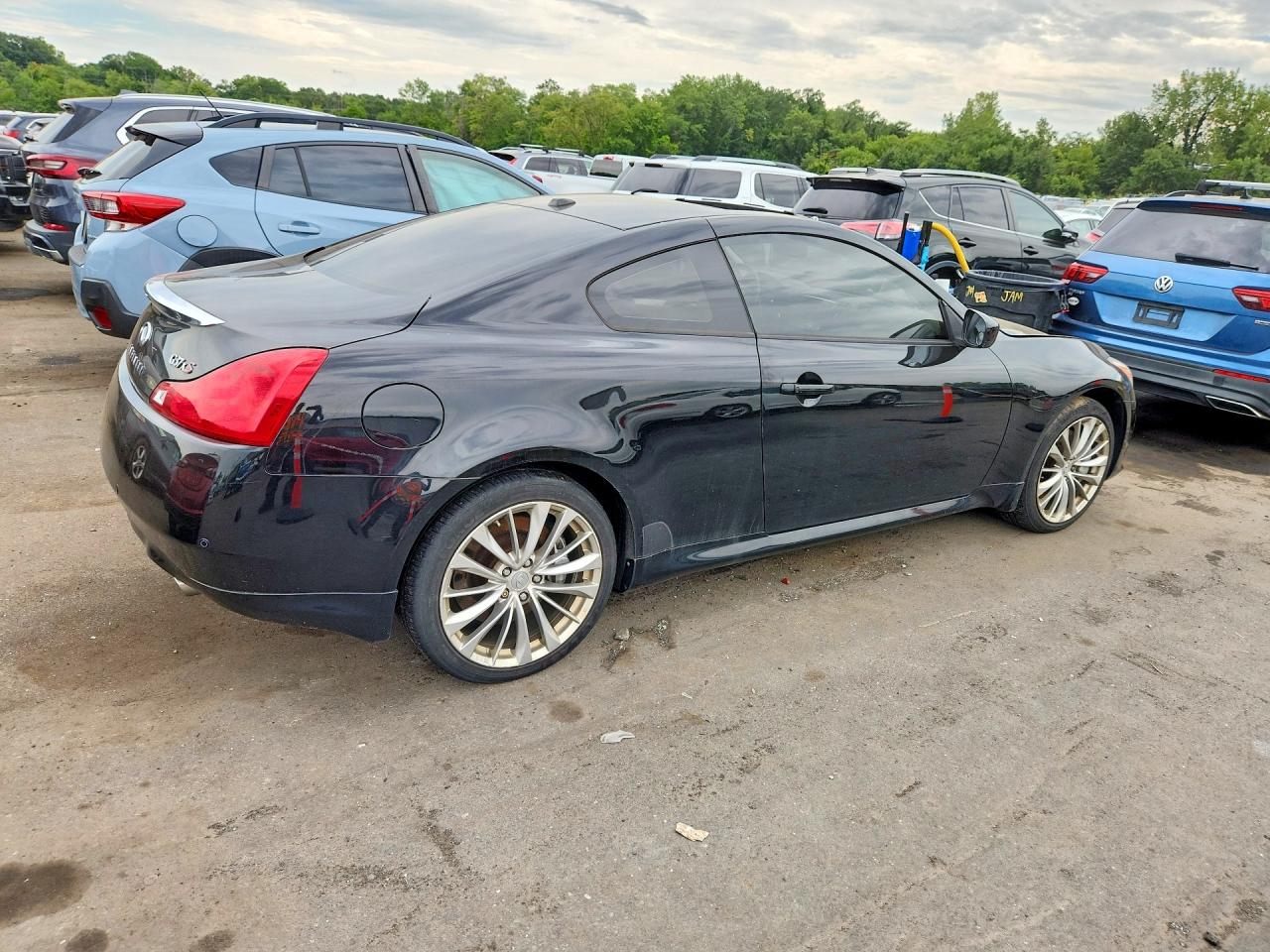2013 Infiniti G37 Coupe X Черный vin: JN1CV6EL1DM950616