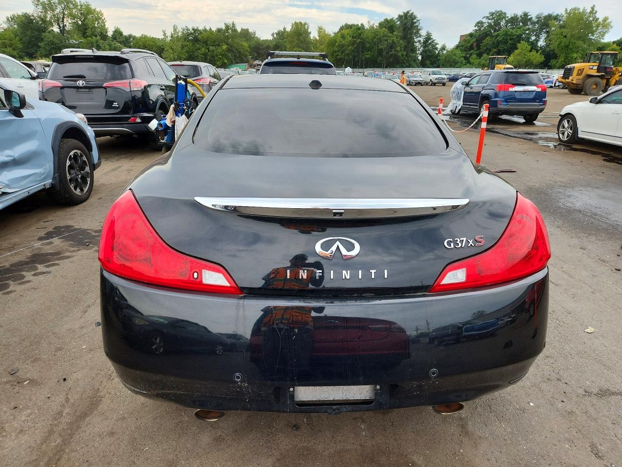 2013 Infiniti G37 Coupe X Черный vin: JN1CV6EL1DM950616