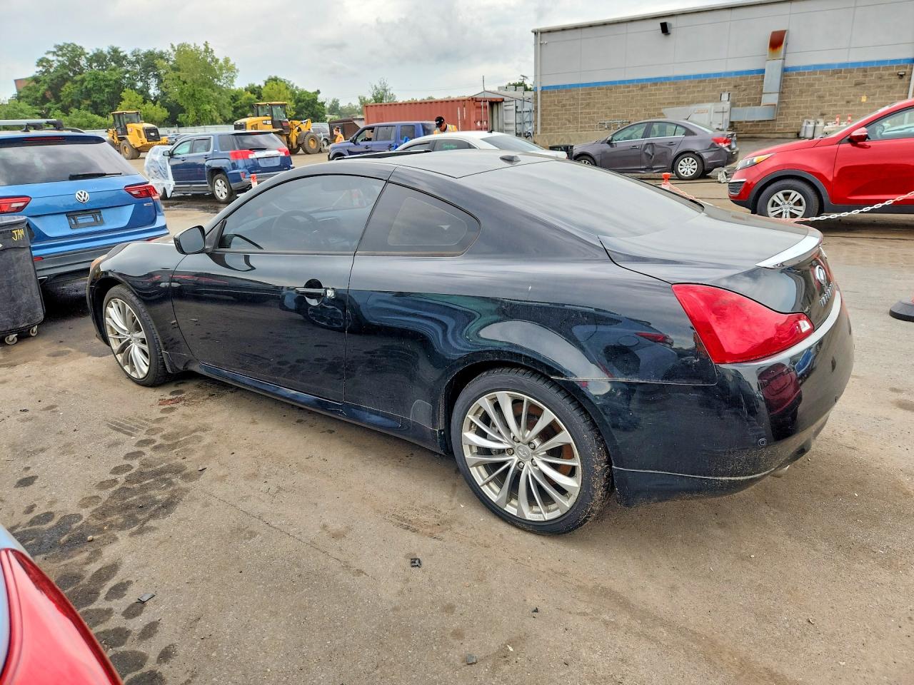 2013 Infiniti G37 Coupe X Черный vin: JN1CV6EL1DM950616