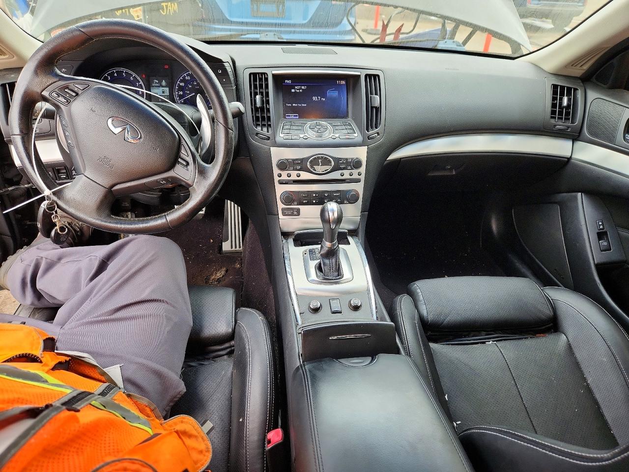 2013 Infiniti G37 Coupe X Черный vin: JN1CV6EL1DM950616