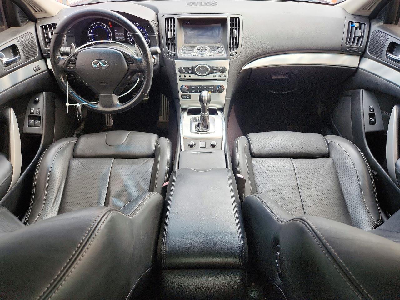2014 Infiniti Q60 Coupe Base Red vin: JN1CV6EL1EM130098