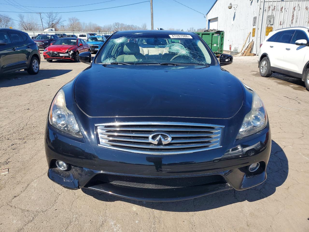 2015 Infiniti Q60 Coupe Base Черный vin: JN1CV6EL1FM890467