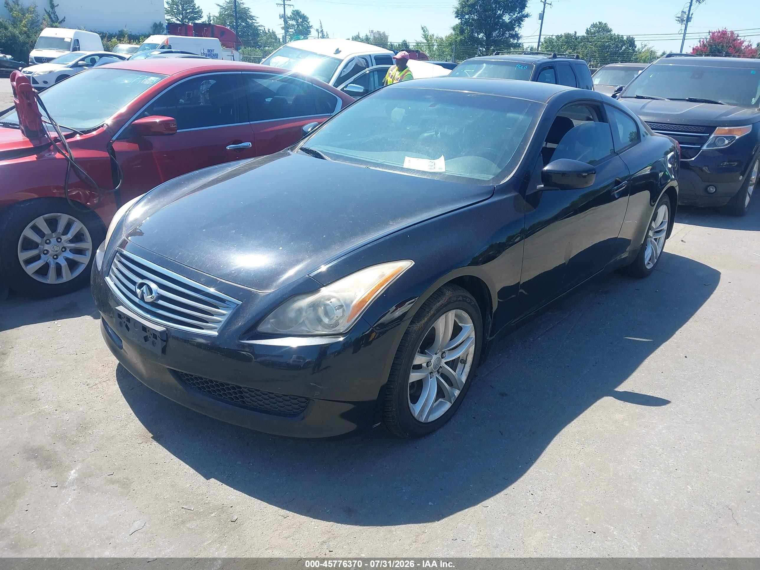 2010 Infiniti G37x   Black vin: JN1CV6EL2AM151990