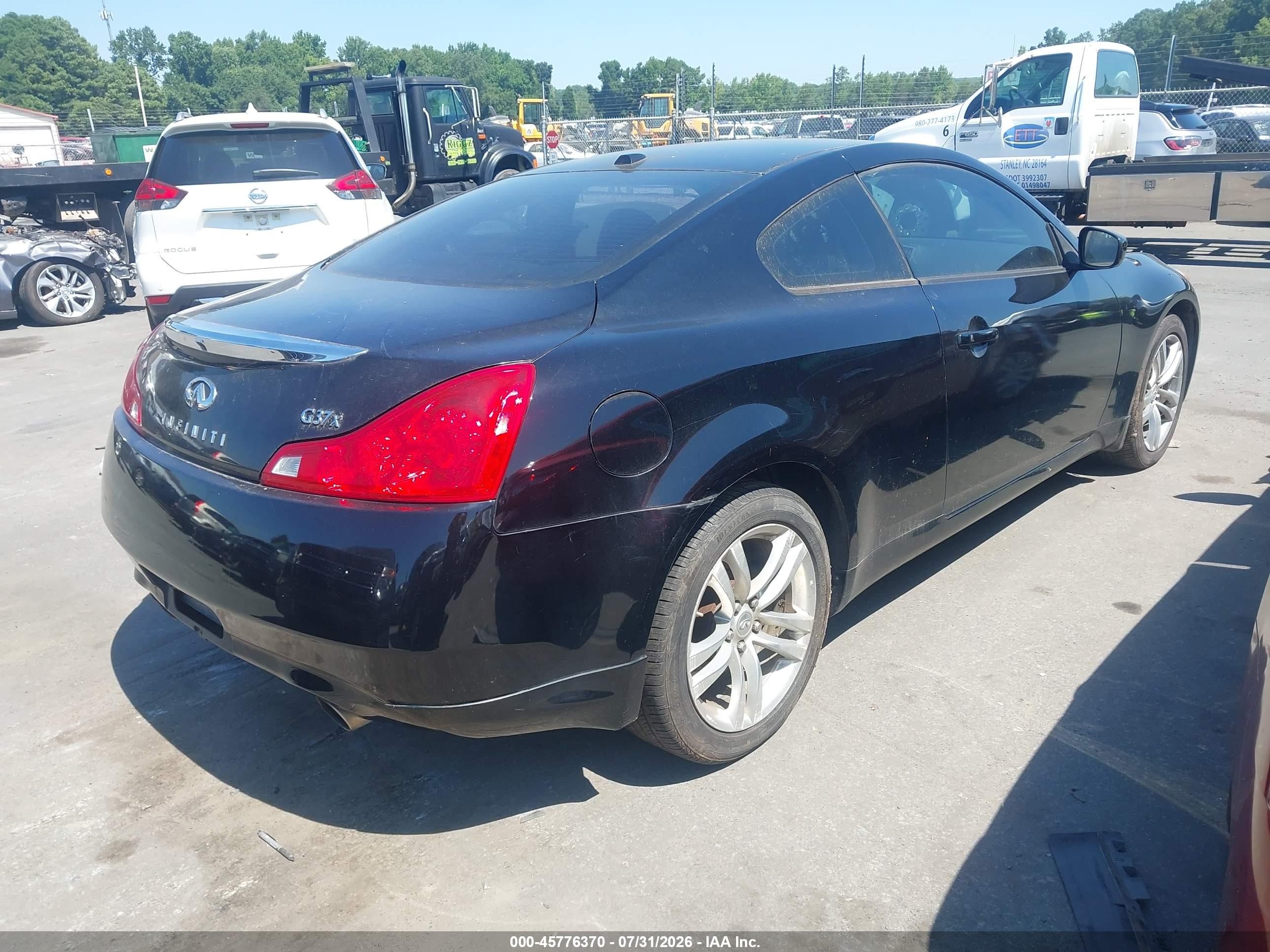 2010 Infiniti G37x   Black vin: JN1CV6EL2AM151990