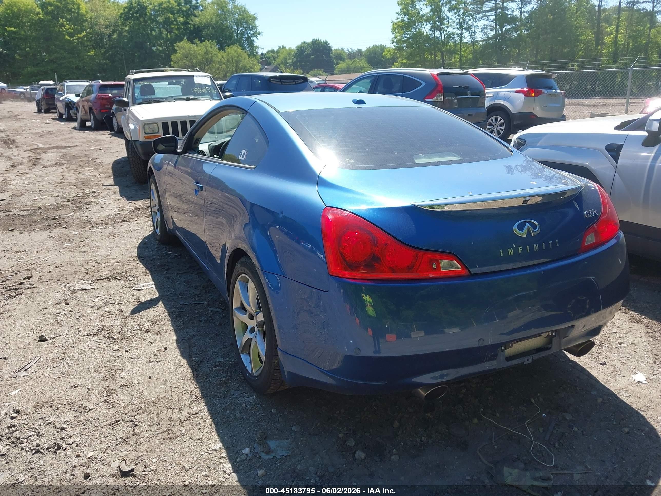 2010 Infiniti G37x   Blue vin: JN1CV6EL2AM152010