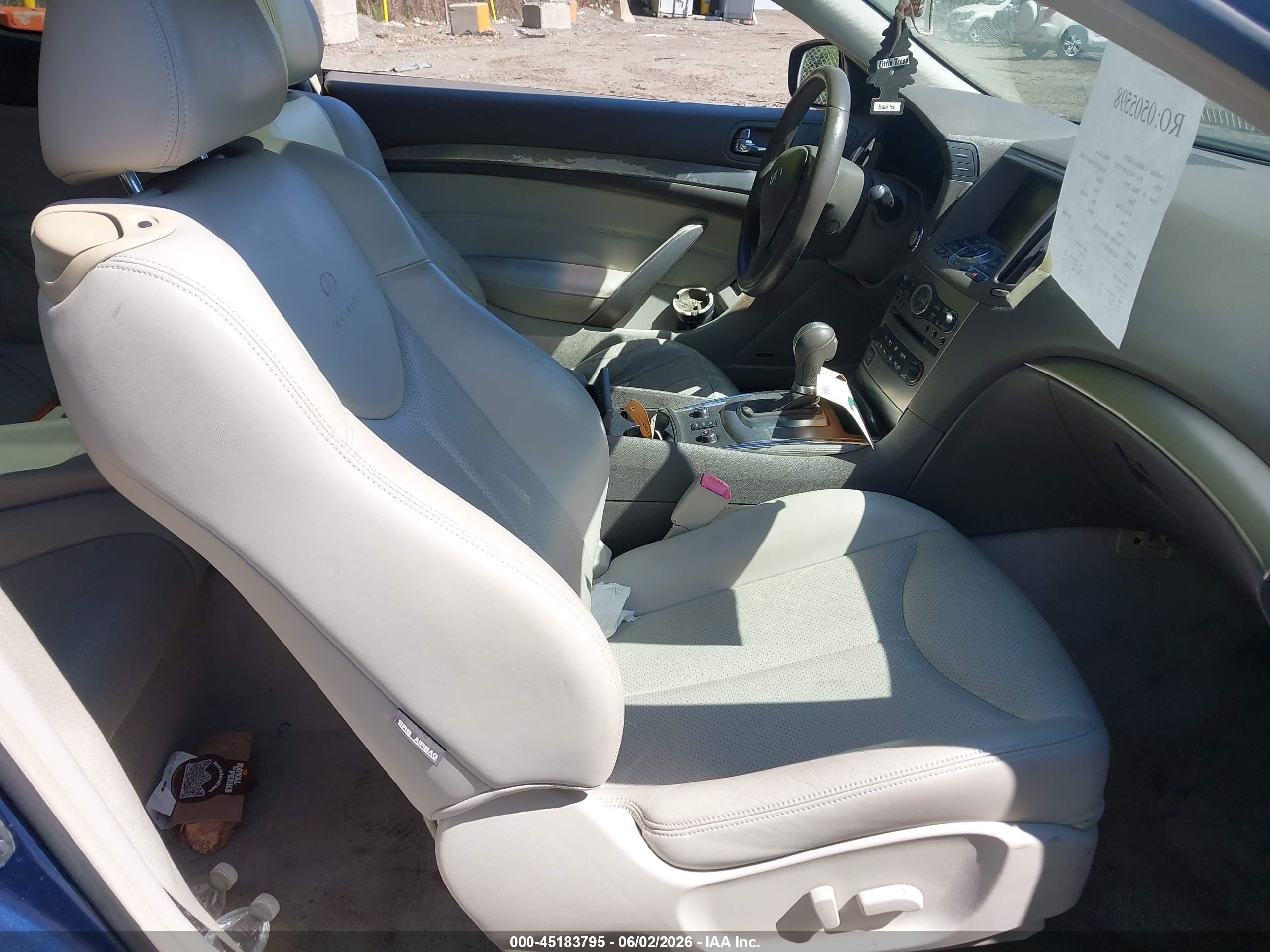 2010 Infiniti G37x   Blue vin: JN1CV6EL2AM152010