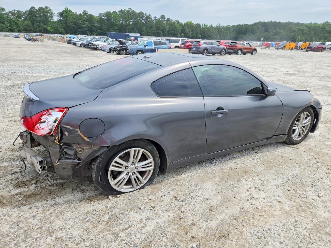 2010 Infiniti G37 Coupe X Gray vin: JN1CV6EL2AM152413