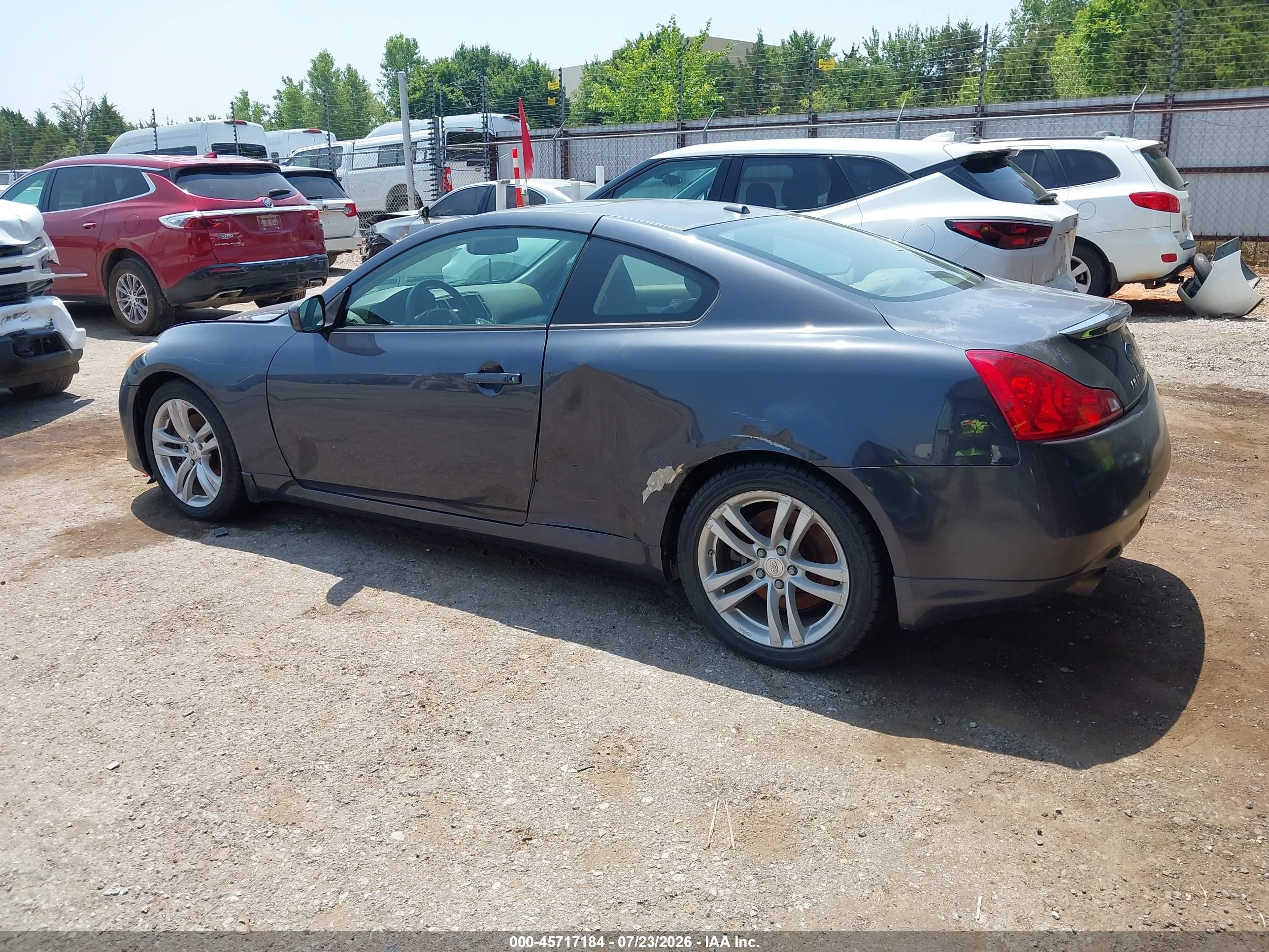 2010 Infiniti G37x   Gray vin: JN1CV6EL2AM153531