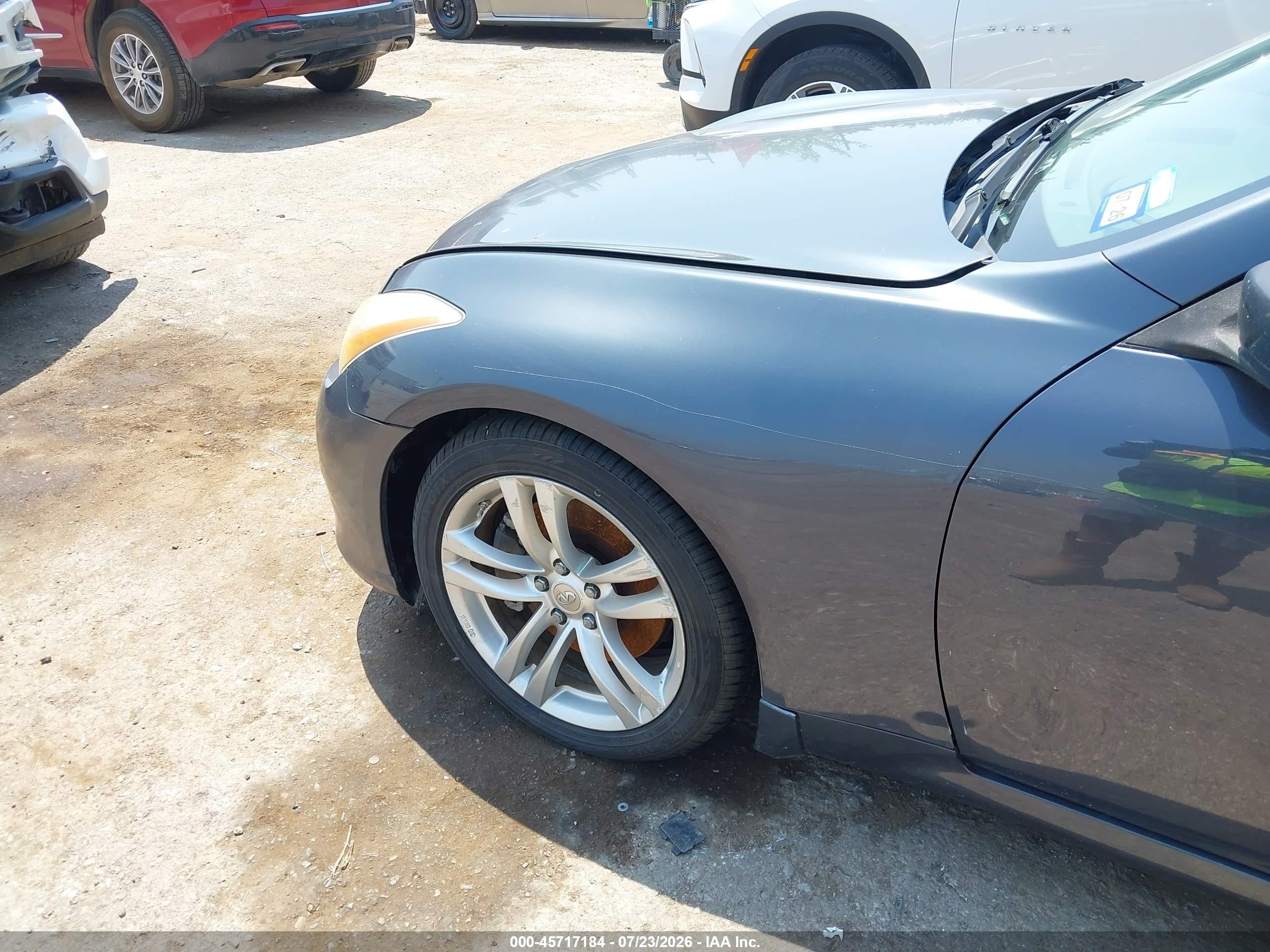 2010 Infiniti G37x   Gray vin: JN1CV6EL2AM153531