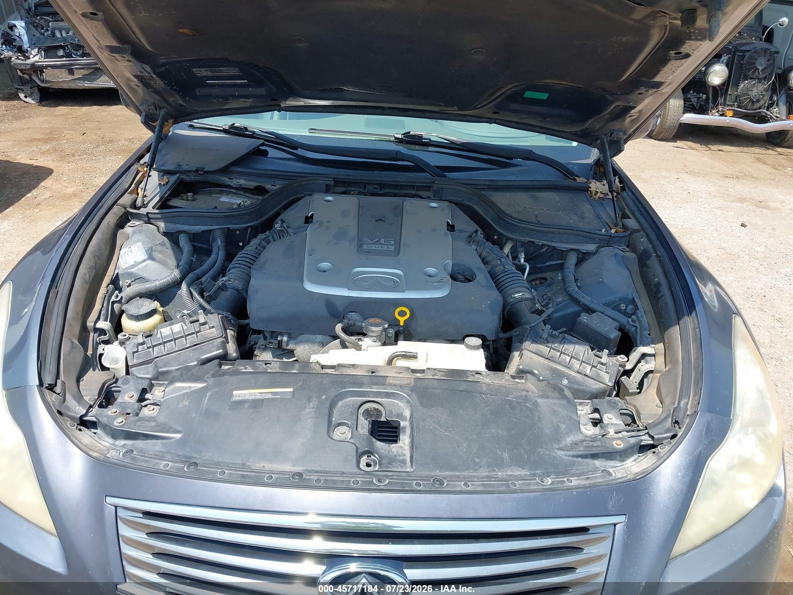 2010 Infiniti G37x   Gray vin: JN1CV6EL2AM153531
